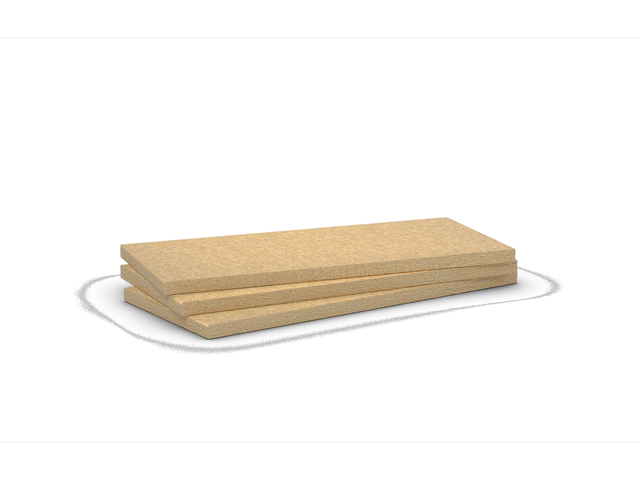 Lot de 10 panneaux laine de roche phonique Alpharock - Ep.40 mm lambda 33 R=1,20 L.135 x l.60 cm - ROCKWOOL