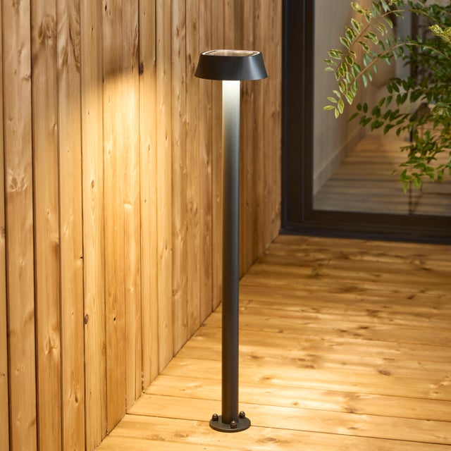 Potelet solaire et électrique, 900 lumens intensité variable, Allo INSPIRE