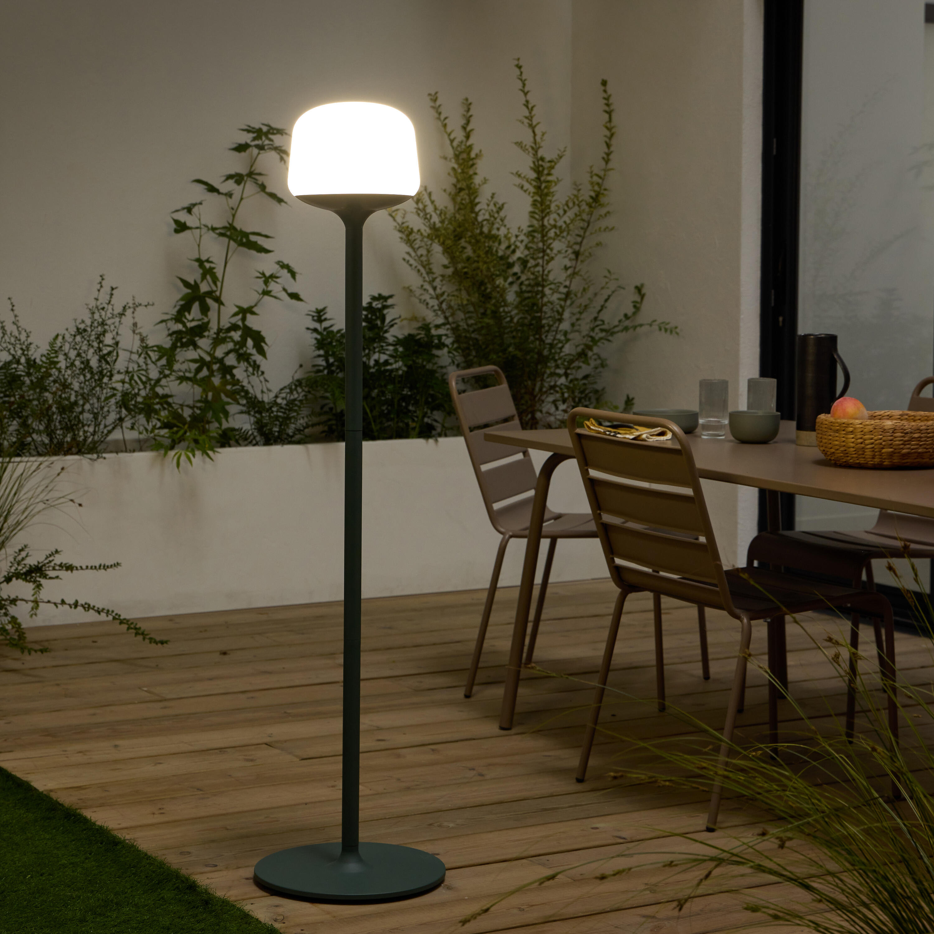 L mpara De Pie De Exterior LED INSPIRE Luno Verde 2000lm Y 144 Cm IP65 l-mpara-de-pie-de-exterior-led-inspire-luno-verde-2000lm-y-144-cm-ip65