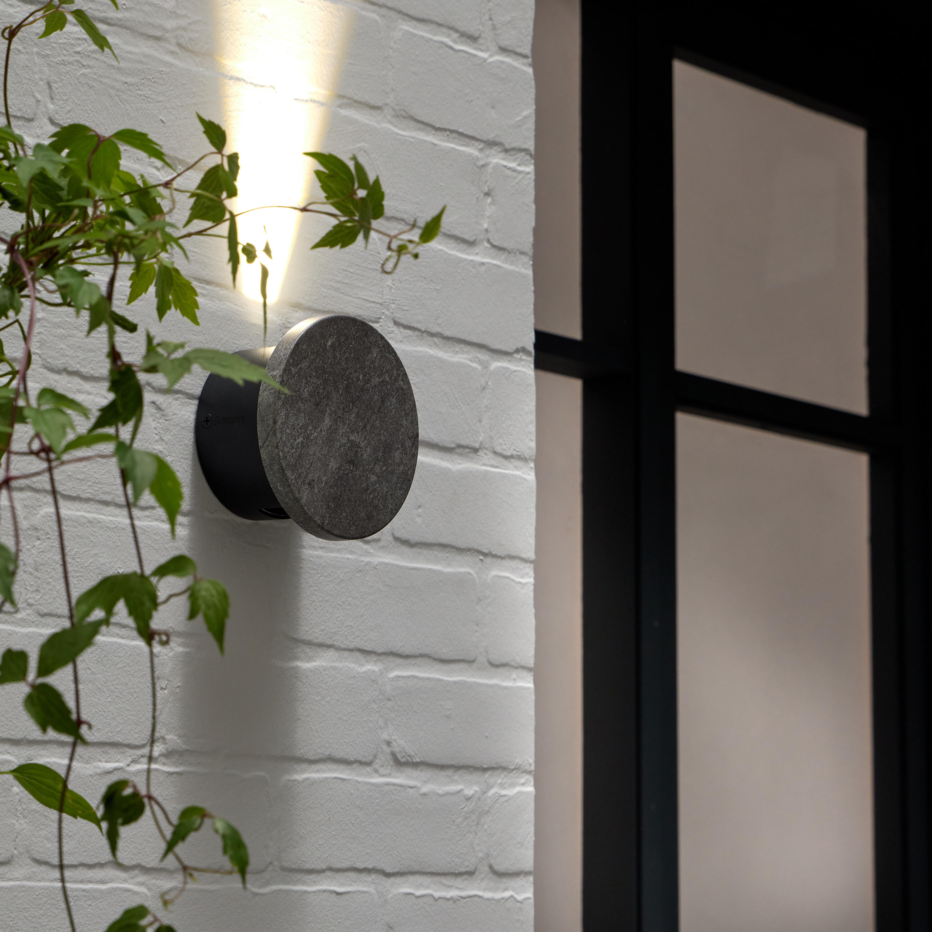 Applique extérieure LED jeux de lumière, 1600 lm blanc neutre Valoa noir INSPIRE - 3