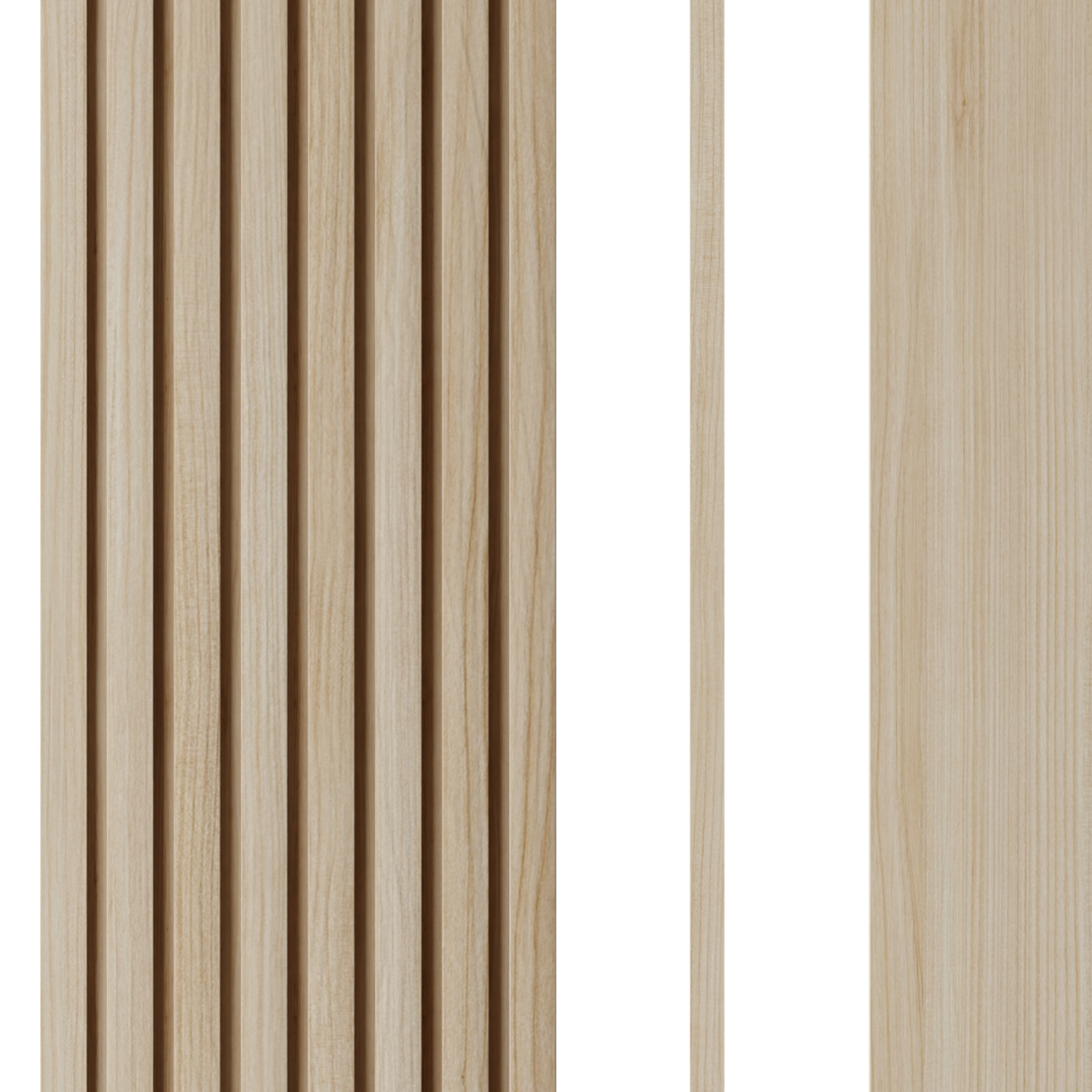 Panele ścienne modułowe pełne 265x15 cm Dąb Biszkopt HDF - 8