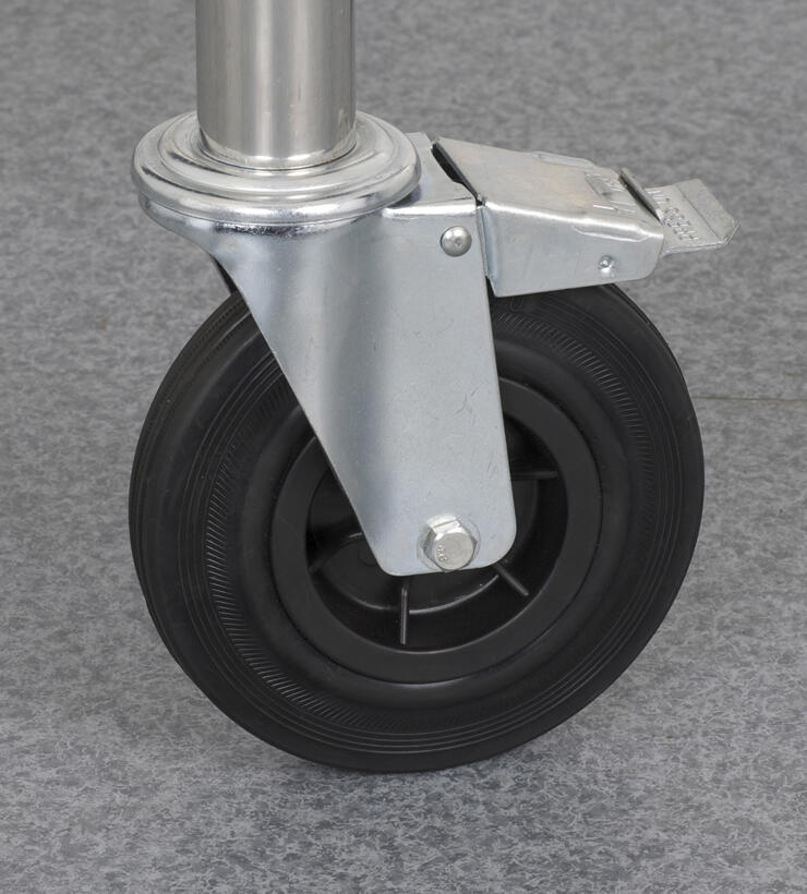 Echafaudage mobile aluminium 346801 CENTAURE, hauteur de plateau 0.9 m - 4