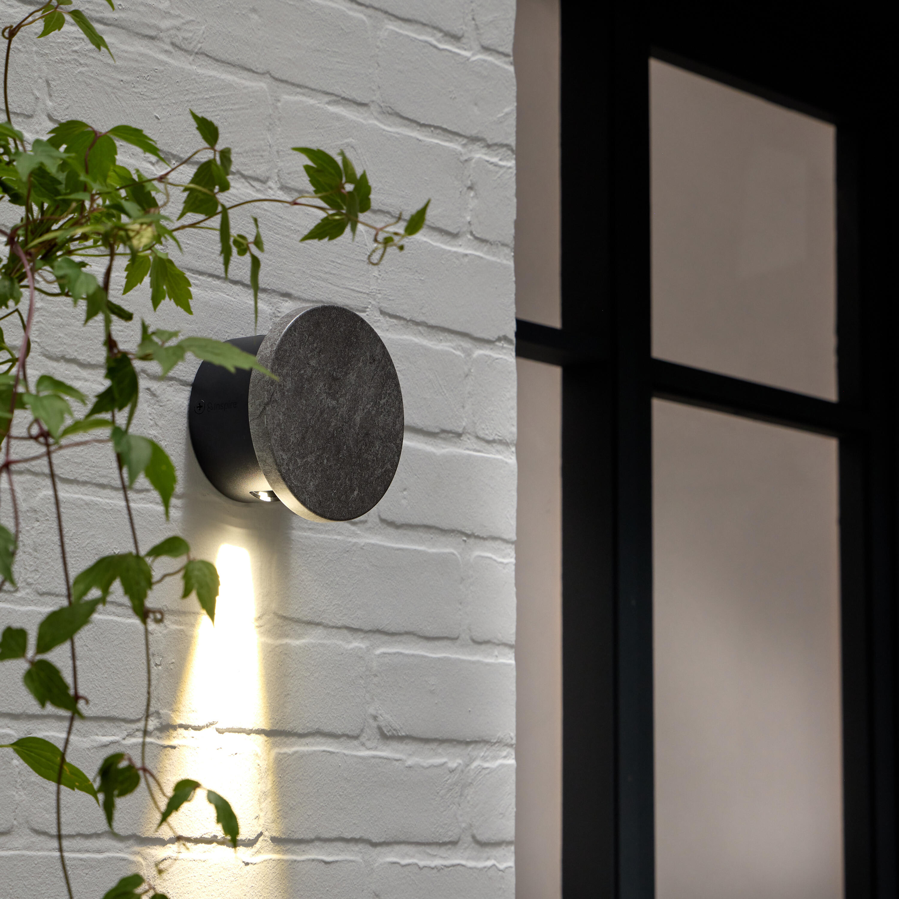 Applique extérieure LED jeux de lumière, 1600 lm blanc neutre Valoa noir INSPIRE - 2