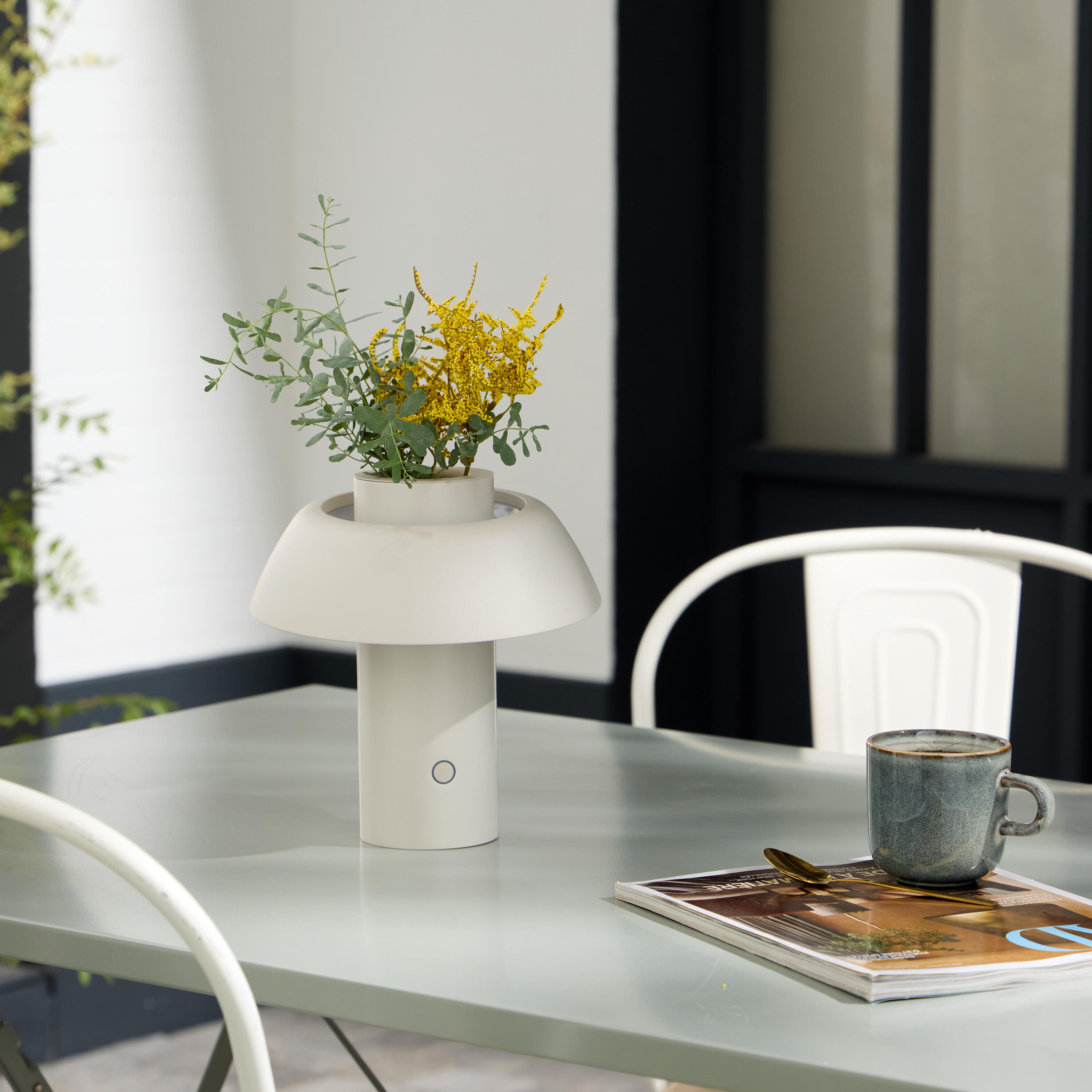 Lampe de table, 500 Lumens changement de blancs, Floral INSPIRE - 4