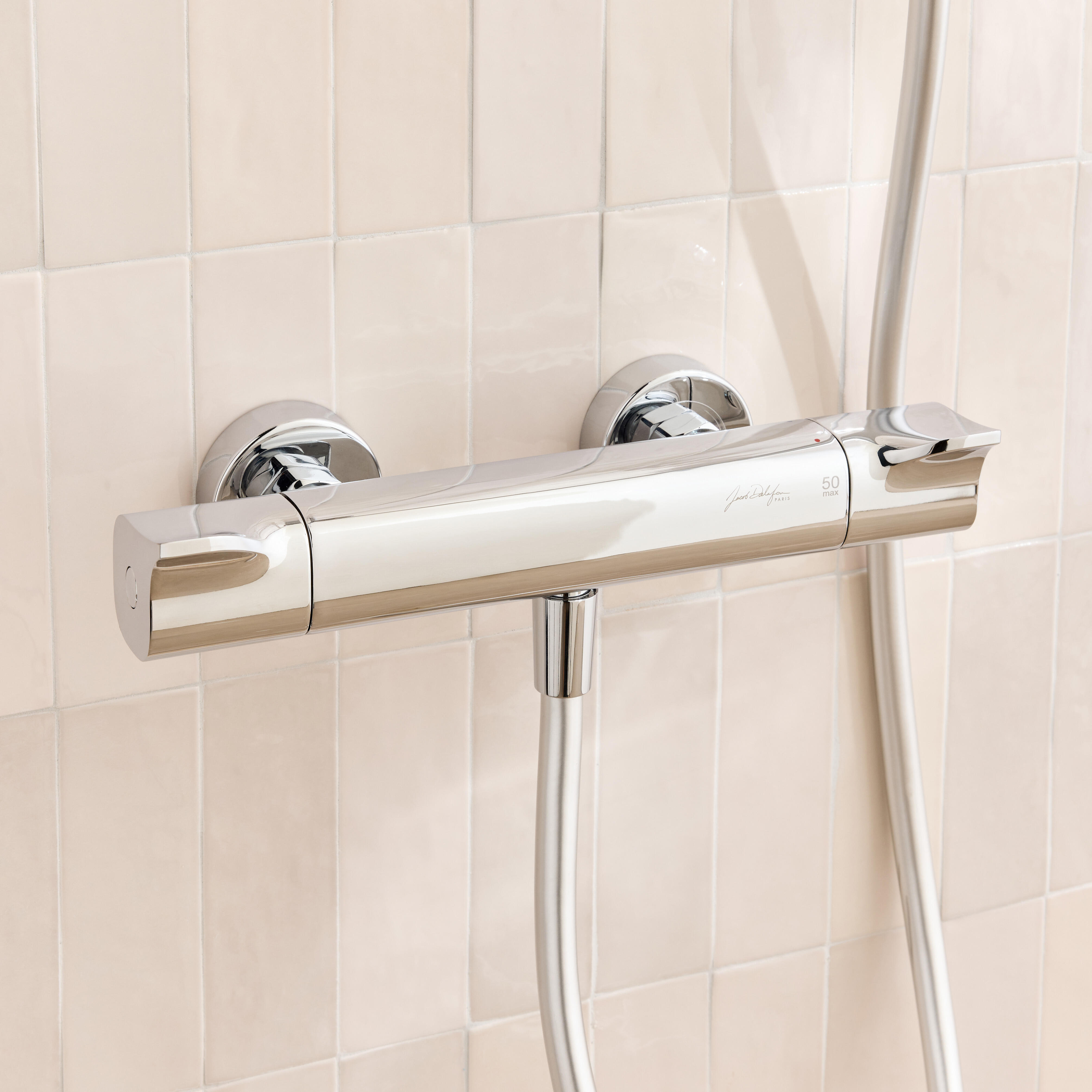 Mitigeur de douche thermostatique chrome, Aurore, JACOB DELAFON Leroy — free download
