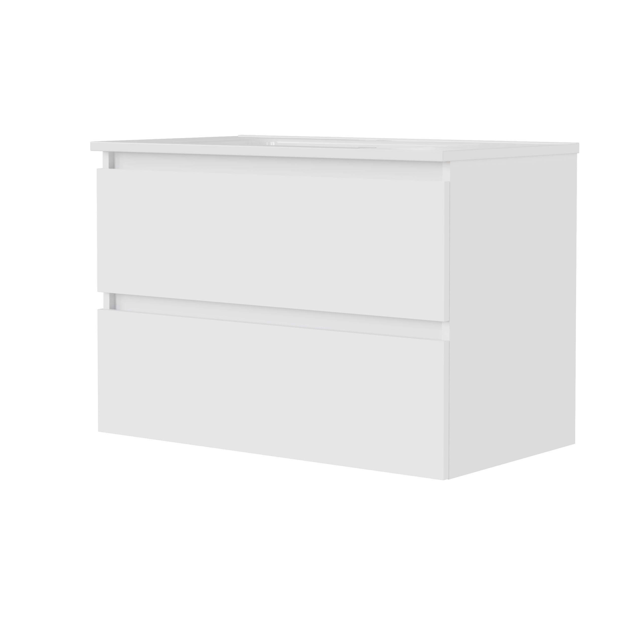 Mueble de baño Espacio blanco 70x46 cm (lavabo no incluido) - 5