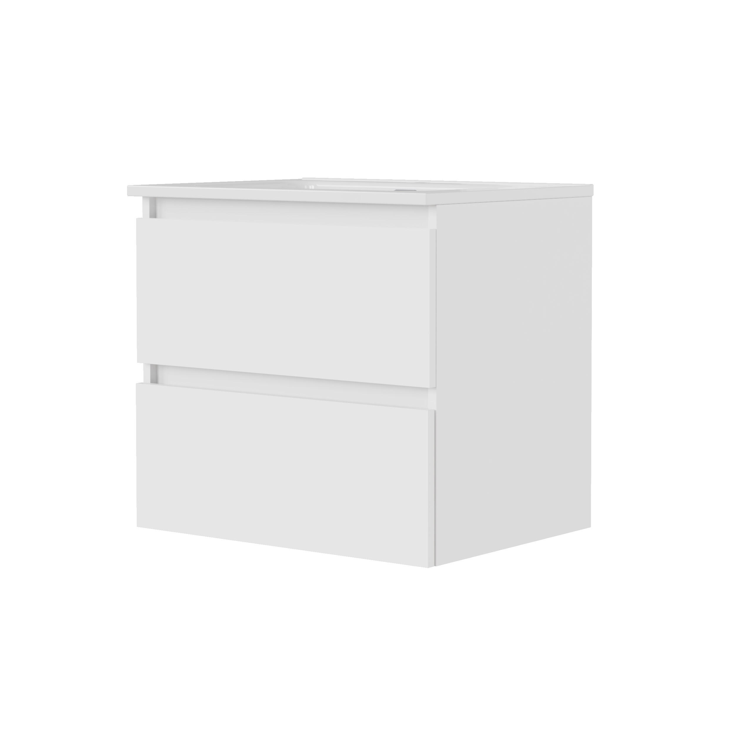 Mueble de baño Espacio blanco 60x46 cm (lavabo no incluido) - 5