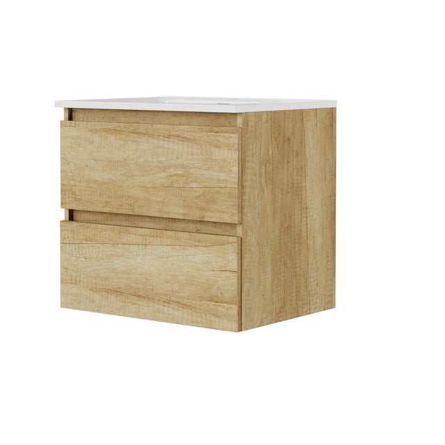 Mueble de baño Espacio marrón 60x46 cm (lavabo no incluido)