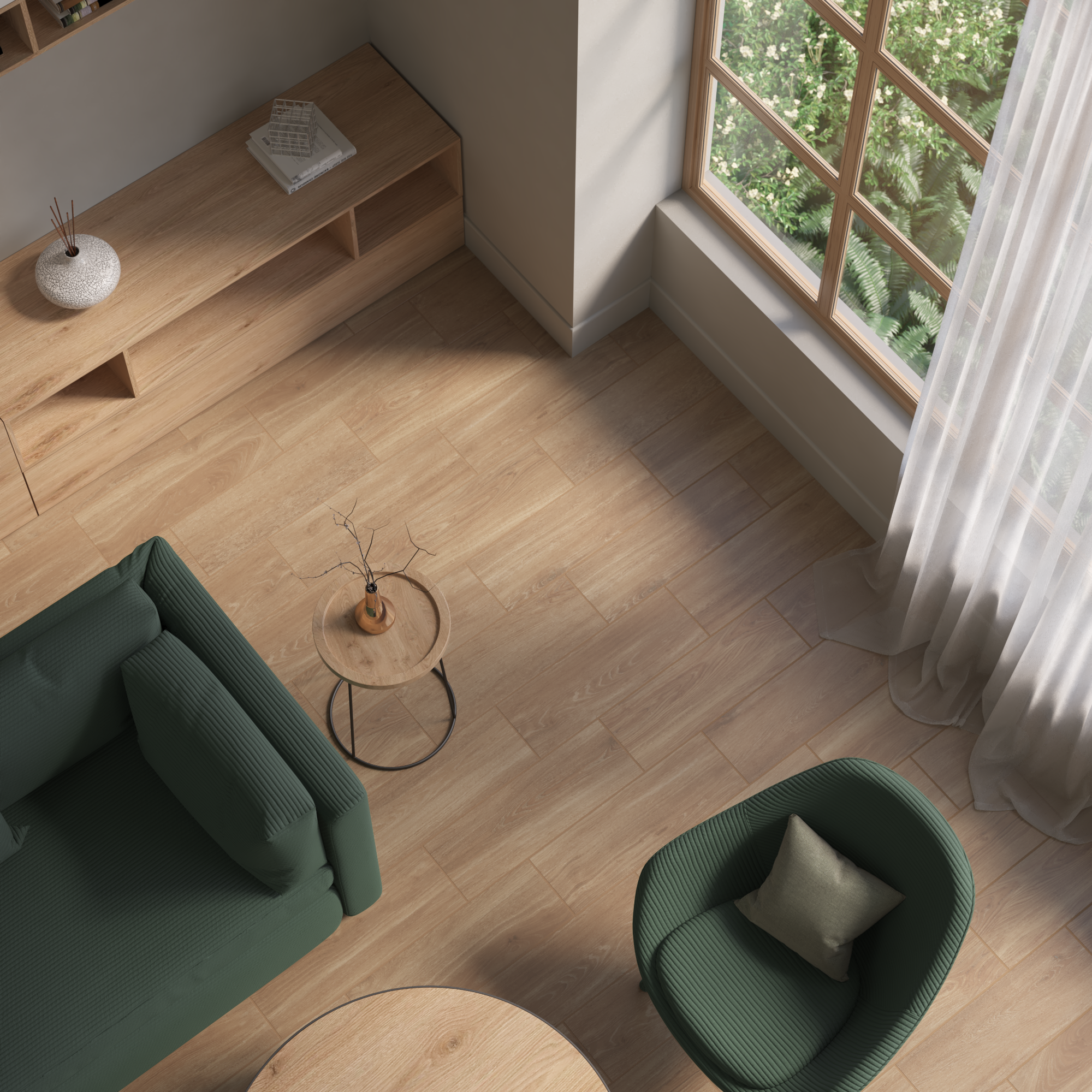 Pavimento cerâmico interior Verna mate 20.5x61.5 cm ARTENS oak - 11