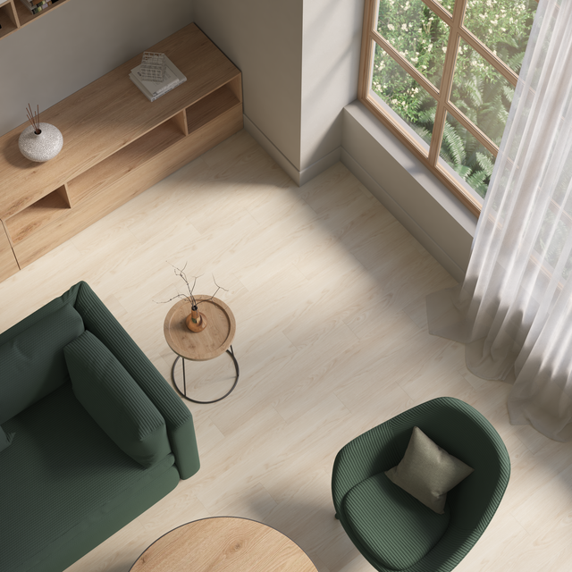 Lame adhésive forte ARTENS tawny, effet bois naturel