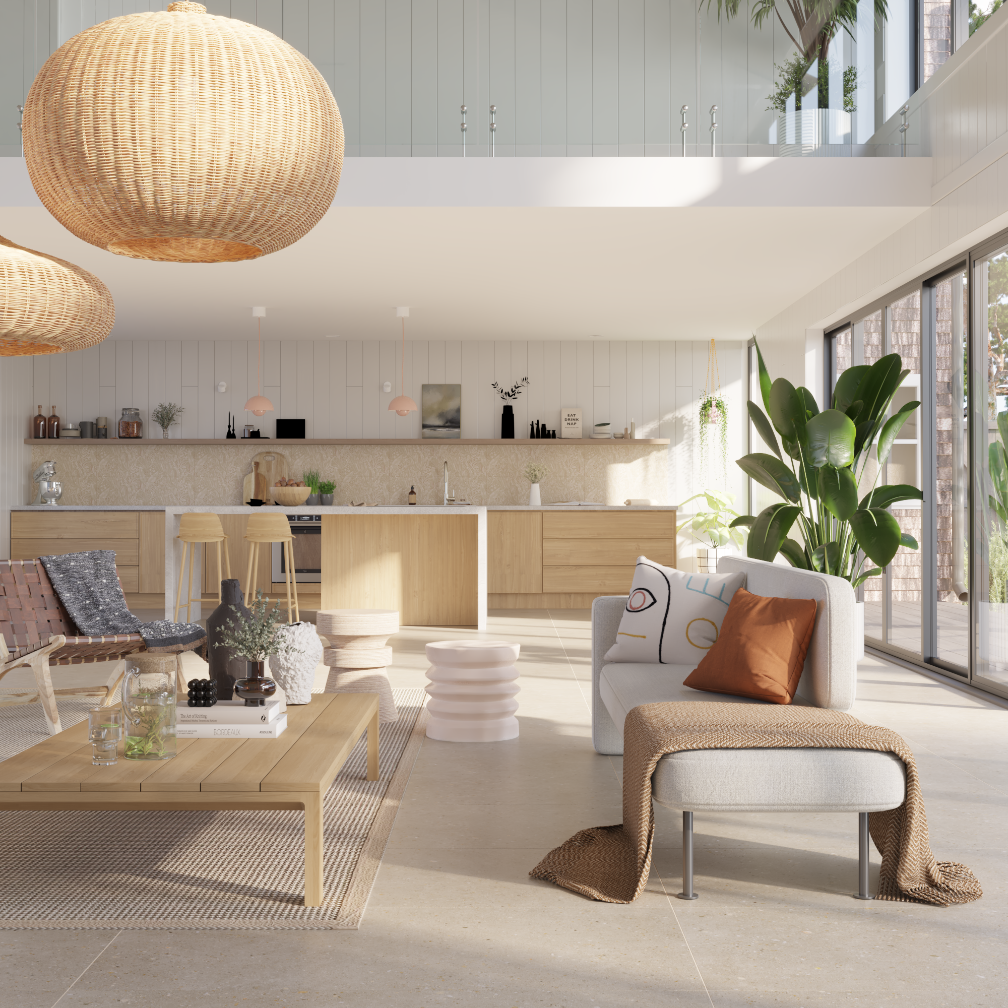 Carrelage mur intérieur effet relief floral beige Arctic  l.30 x L.90 cm ARTENS - 7