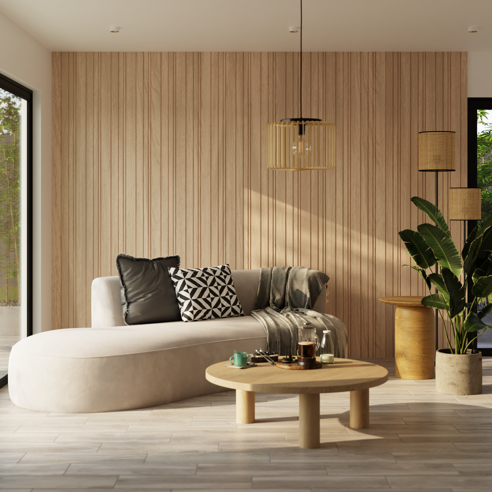 Pavimento cerâmico Verna Gris mate 20.5x61.5 cm ARTENS - 2