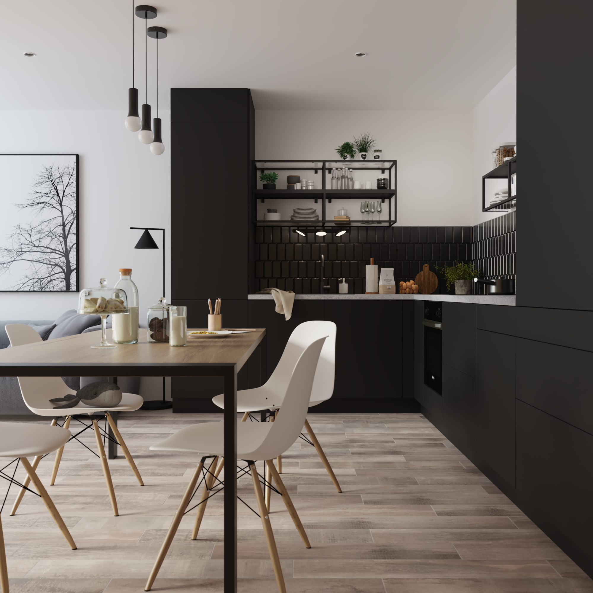 Carrelage sol / mur intérieur effet bois gris Imara l.15 x L.90 cm ARTENS - 5