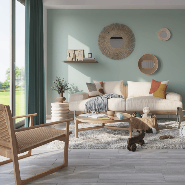 Pavimento cerâmico Verna Gris mate 20.5x61.5 cm ARTENS