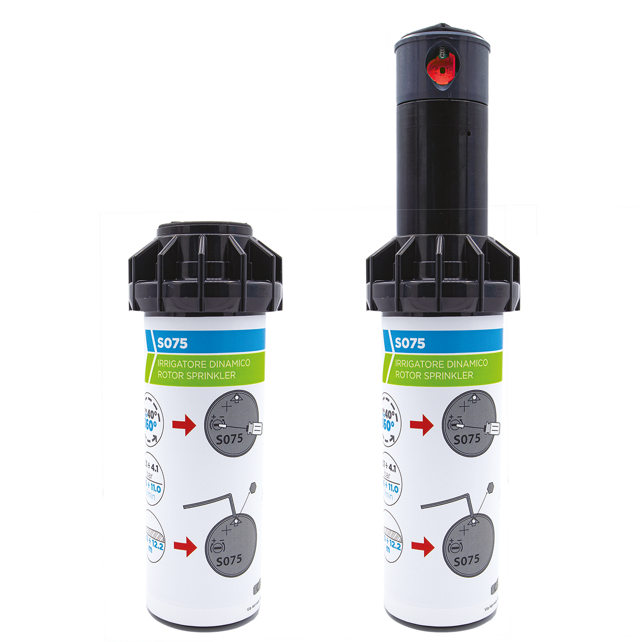 Turbina largo 5 m a 14 m 360 grados regulable geolia