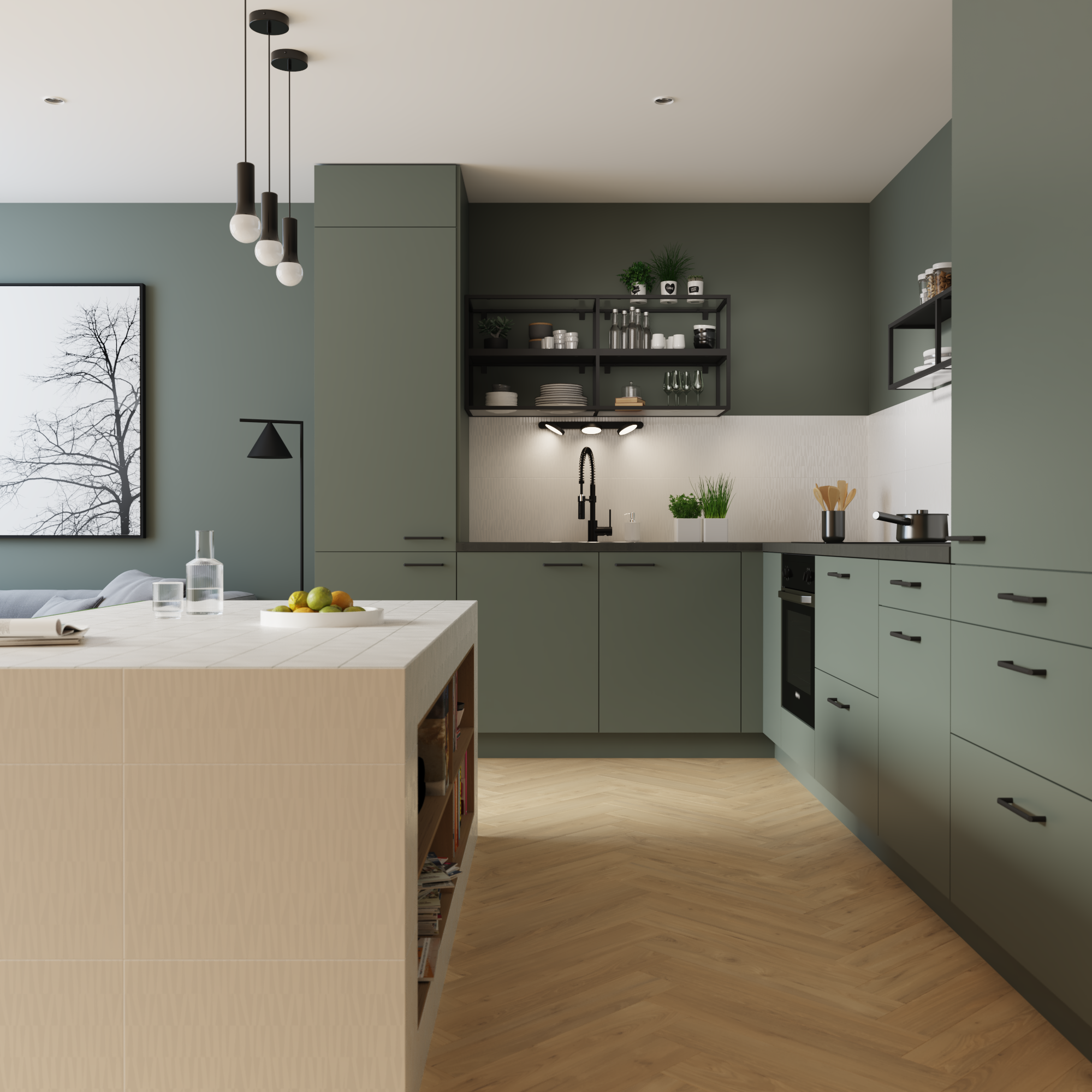 Pavimento vinílico SPC click flutuante MALTE HB intenso extremo Artens 6 mm com base - 7