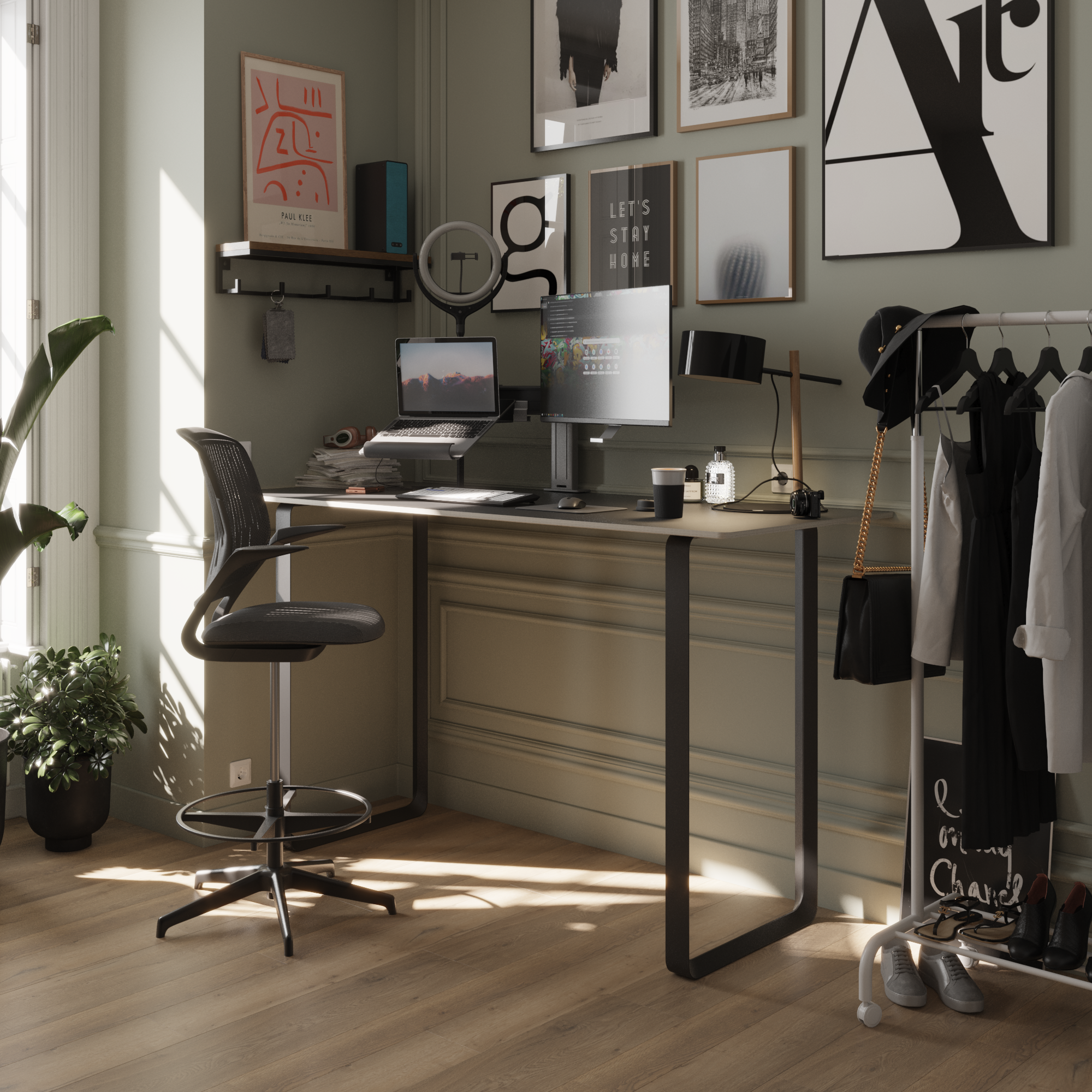 Pavimento vinílico SPC click flutuante Cabires intenso extremo Artens 5,5 mm com base - 2