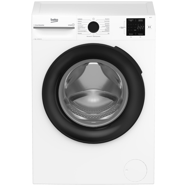 Pralka wolnostojąca BM1WFU37225WPB Beko
