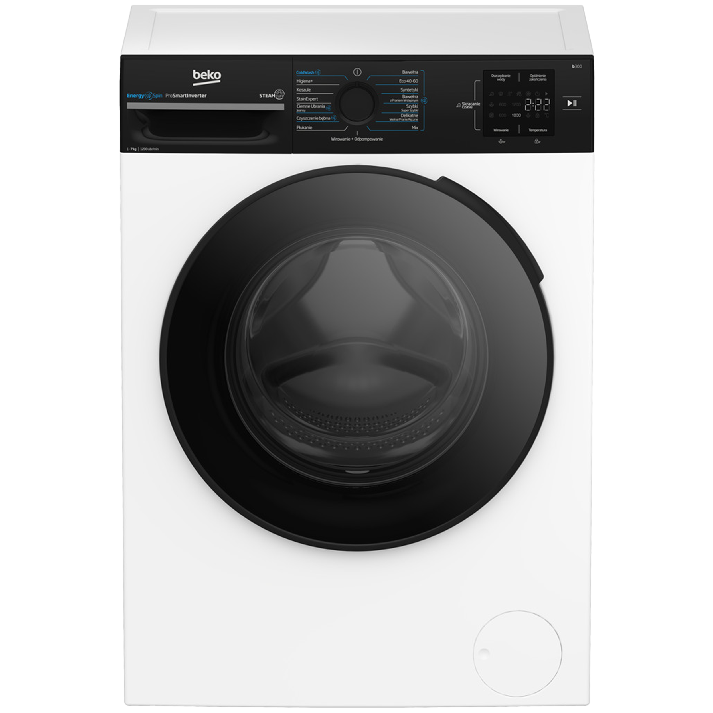 Pralka wolnostojąca BM3WFSU37215WBDC Beko