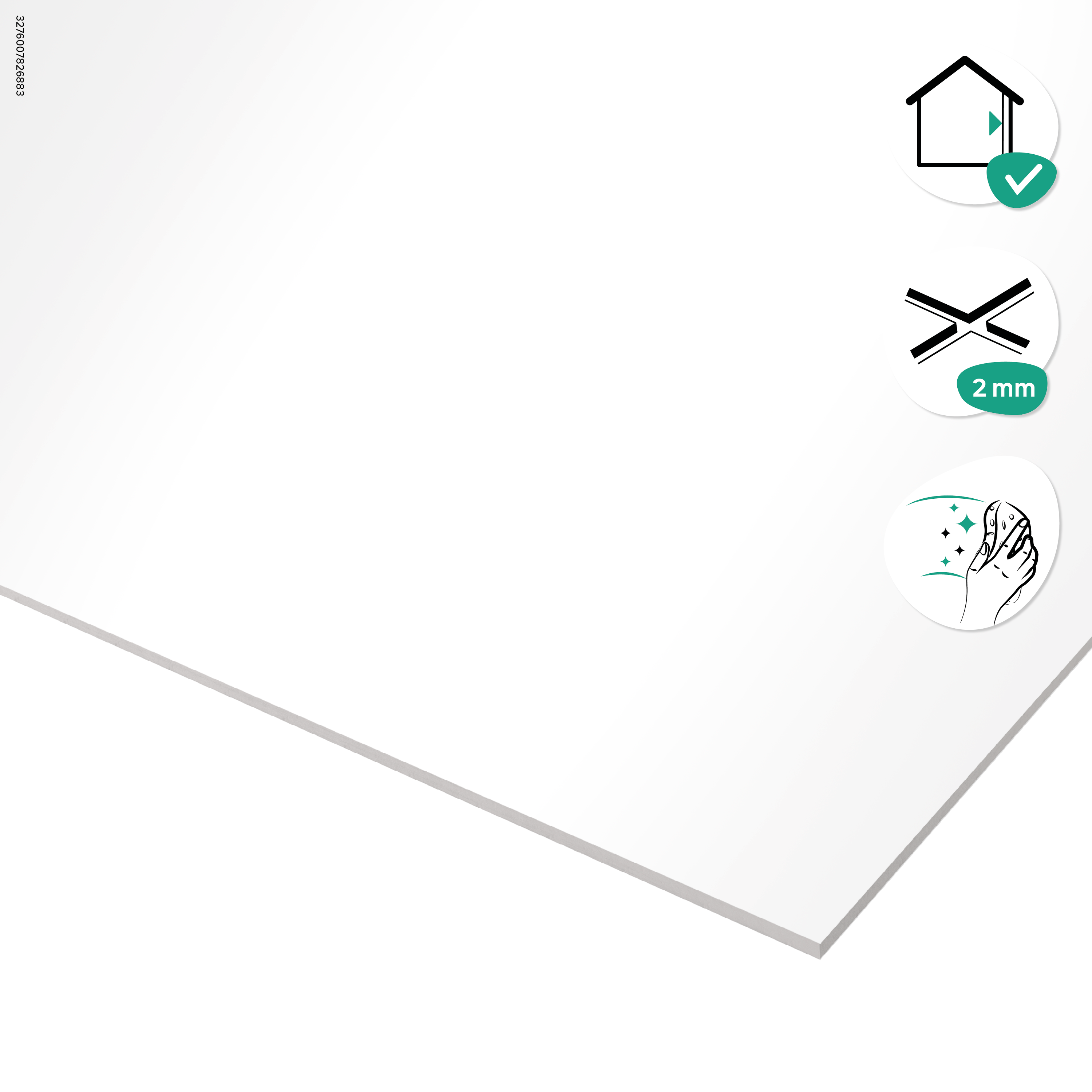 Carrelage mur intérieur blanc brillant Arctic  l.30 x L.90 cm ARTENS - 7