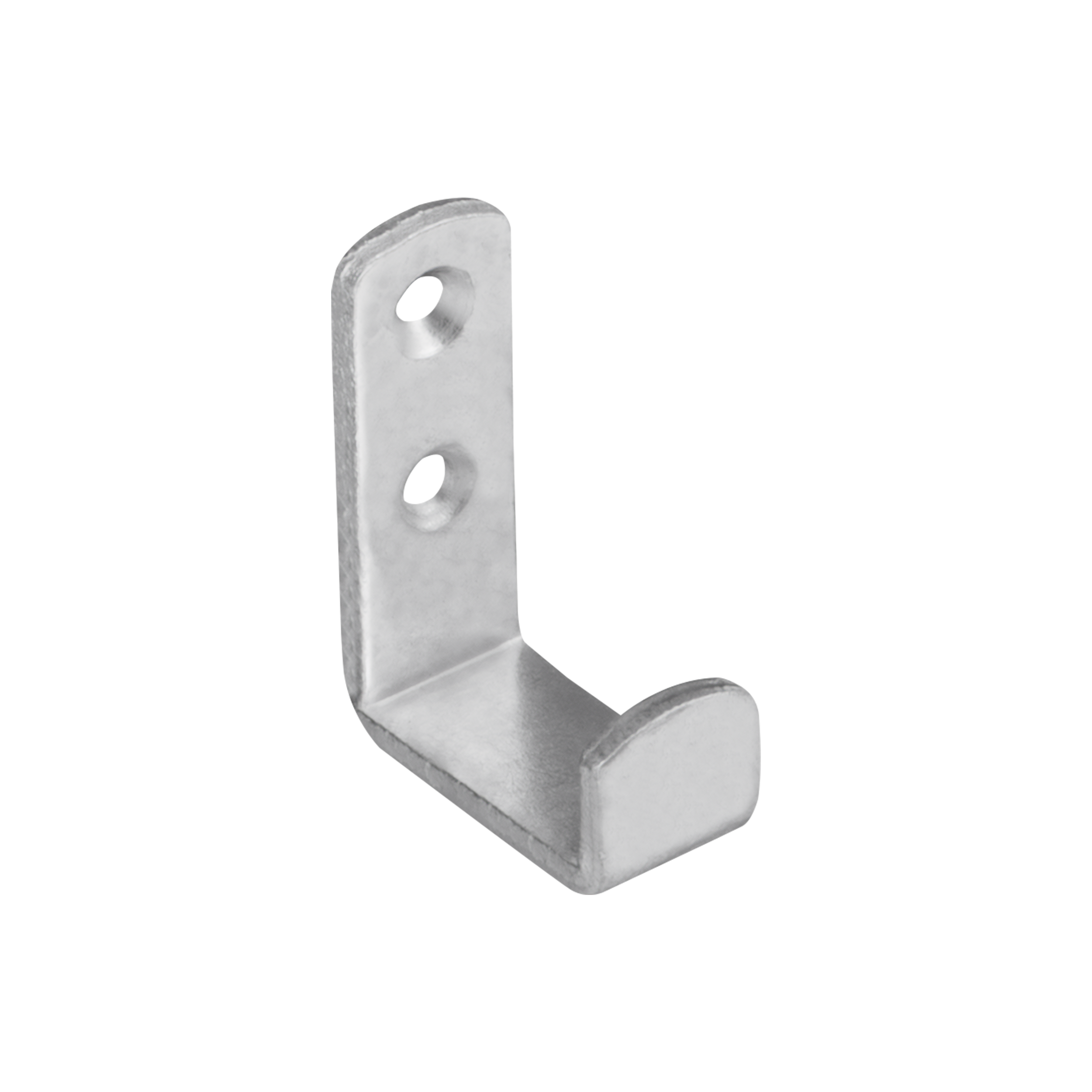 Hak ścienny płaski 4.6x3.6 cm srebrny HMU 46