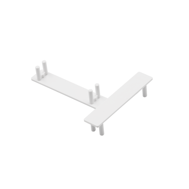Zakończenie do szyny sufitowej Drida 2-torowej 2 sztuki Inspire