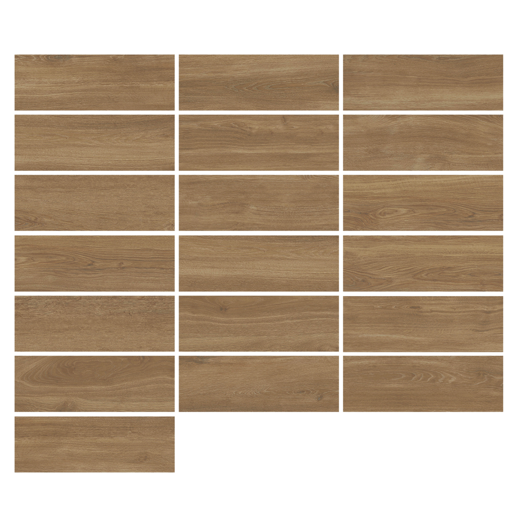 Pavimento cerâmico interior Verna mate 20.5x61.5 cm ARTENS oak - 3