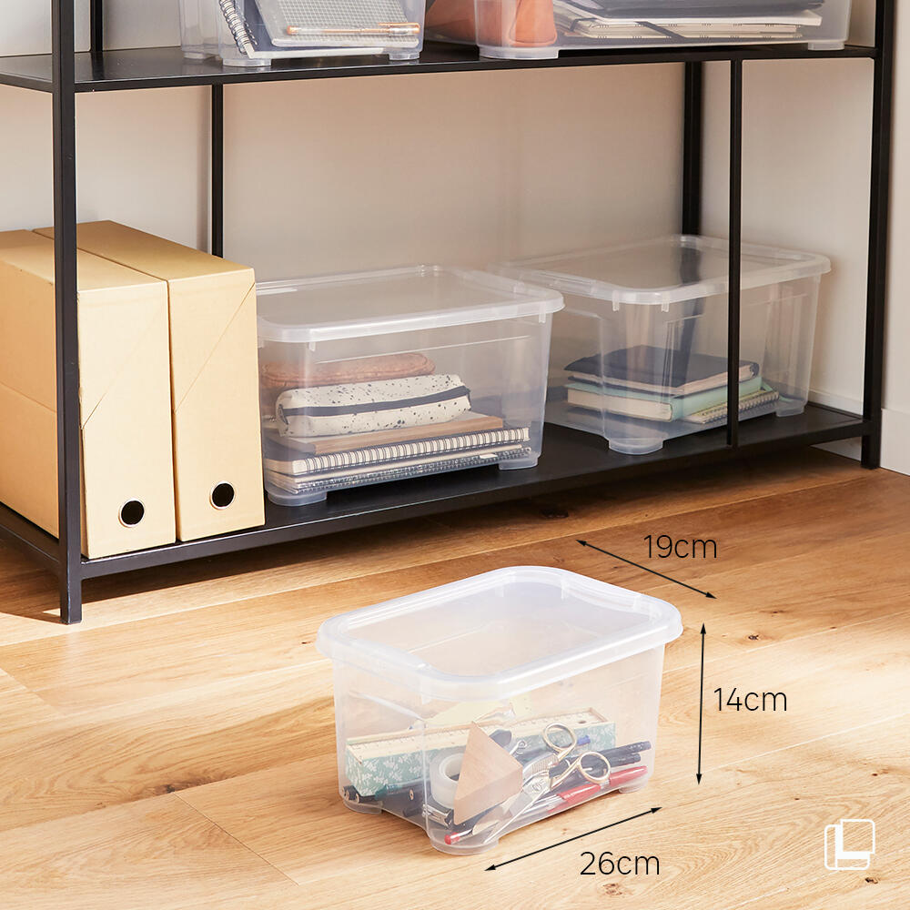 Scatola T Box XXS 4LT L 26 x H 14 x P 19 cm trasparente - 4