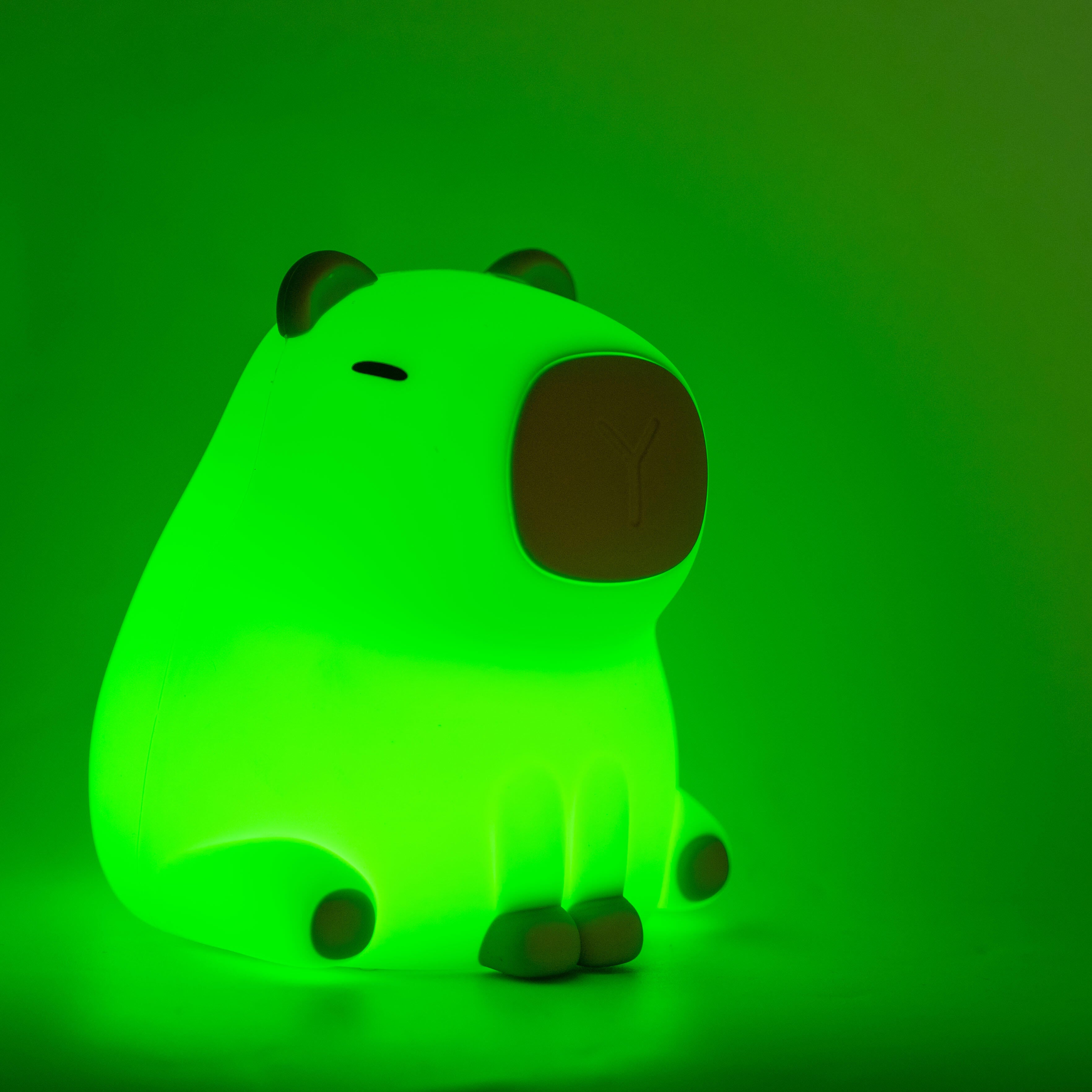 Lampa stołowa Kapibara brąz USB LES Sanico - 7