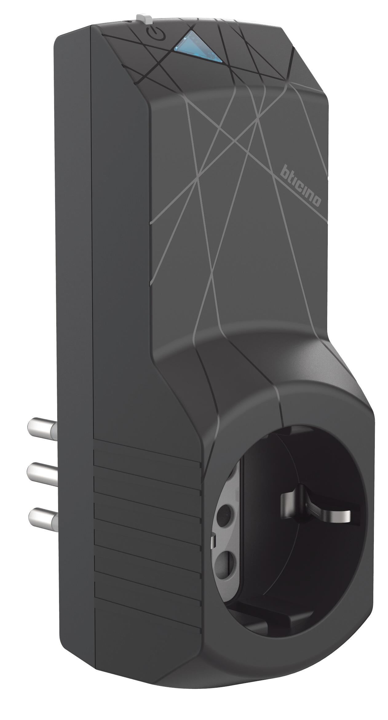 Presa connessa Zigbee BTICINO Plug-in nero - 2