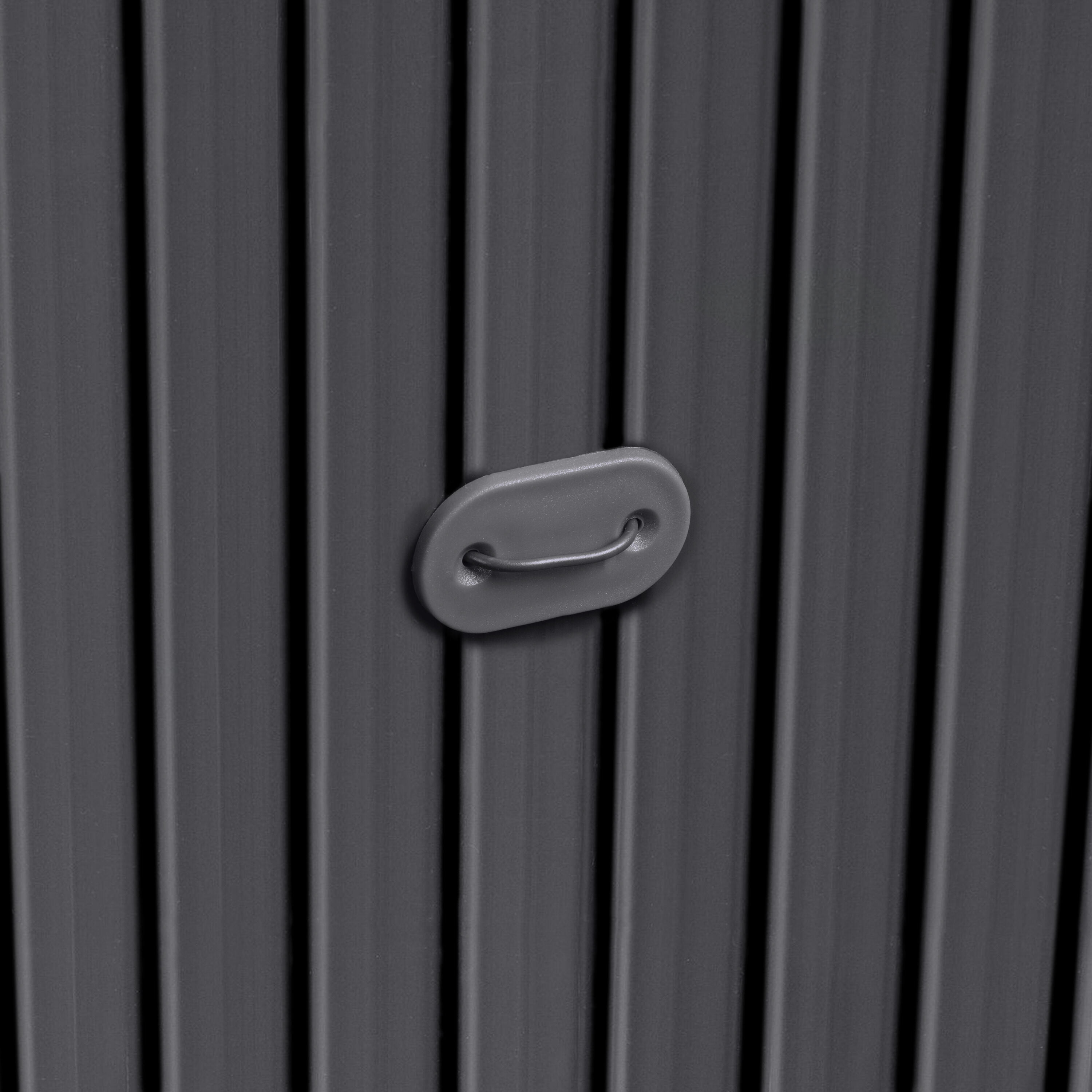 Fijación plástica para ocultación color gris antracita 15 cm de largo - 2