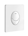 Plaque de commande pour WC suspendu blanc Solido for sensea GROHE