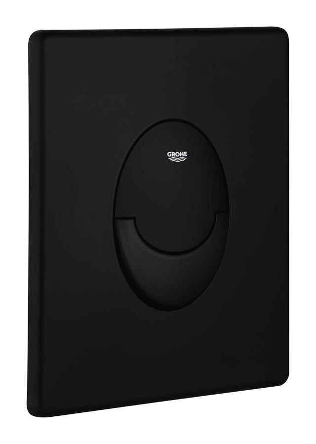 Placa de acionamento 15,6x19,7 cm preto Grohe L2