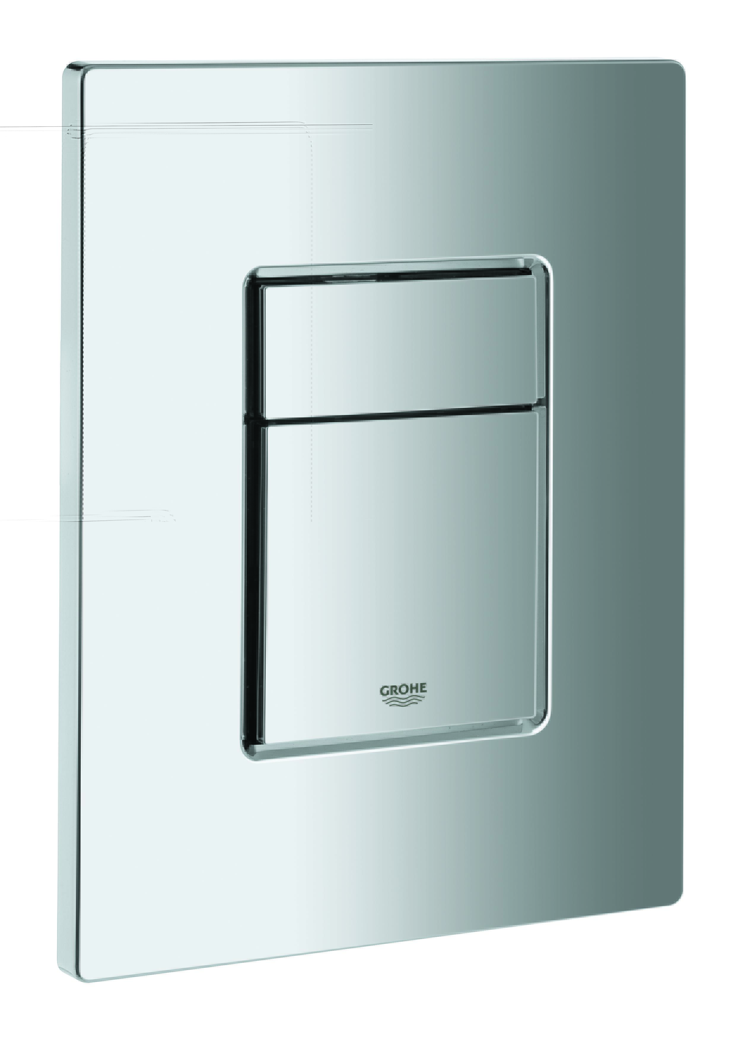 Placa de accionamiento wc suspendido grohe sensea cromado brillante