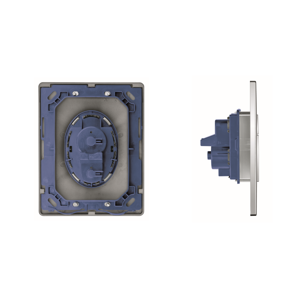 Plaque de commande chrome pour WC suspendu, GROHE Solido for SENSEA - 5