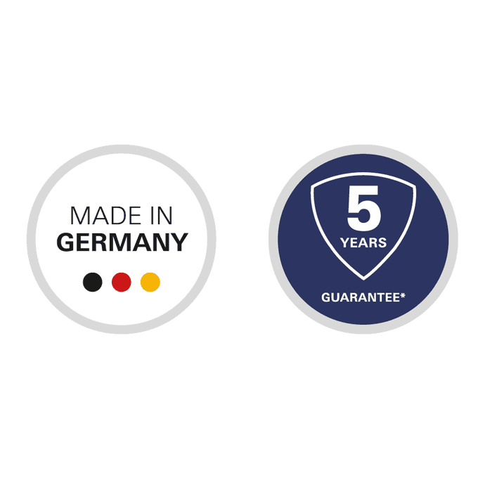 garantie 5 ans made in germany plaque grohe