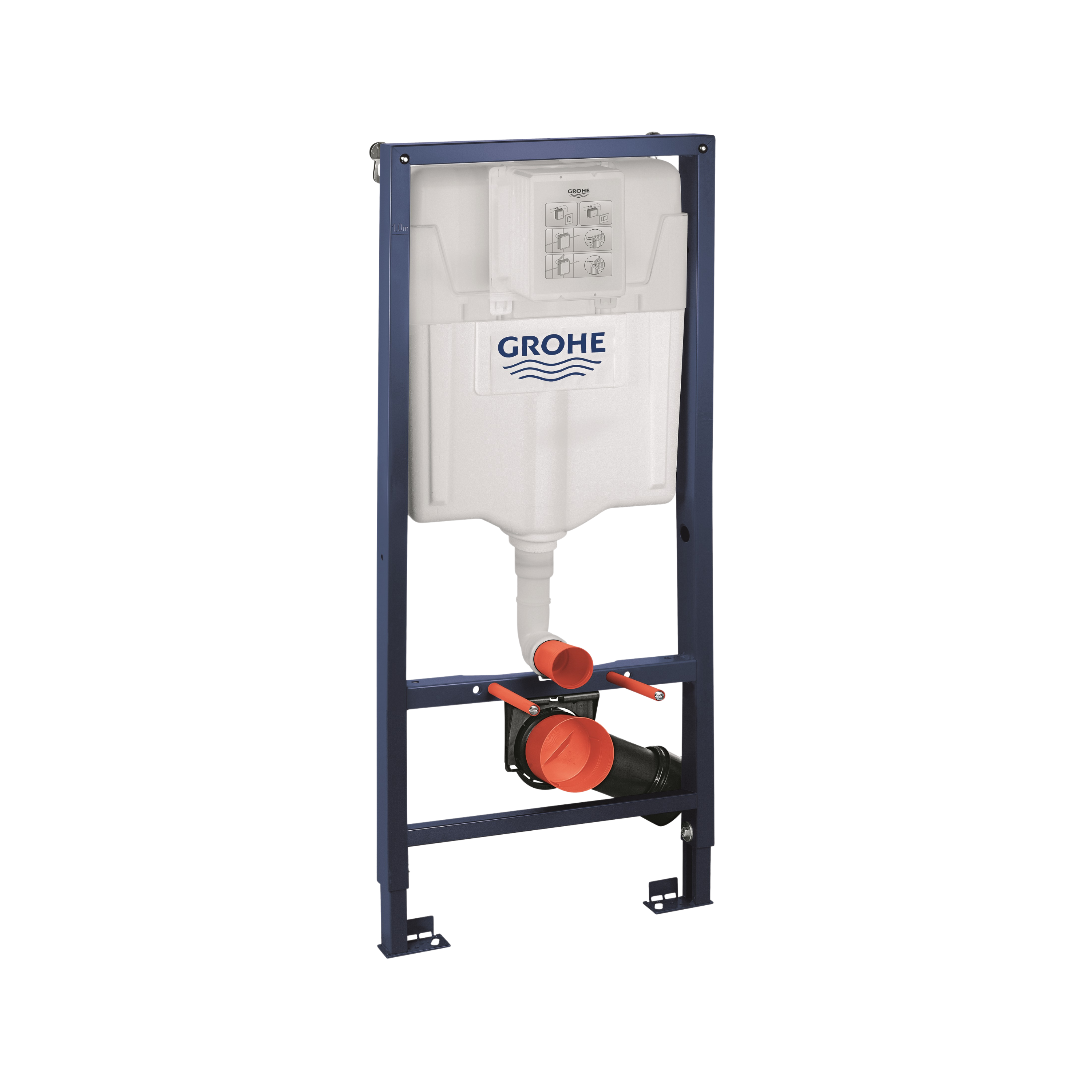 Bastidor grohe by sensea para anclaje wc suspendido con cisterna