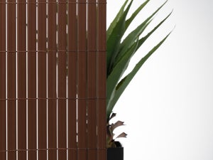 Frangivista In PVC Canniccio Ovale Retelandia - 1,5x3 M Verde Per Balcone - Foto 10