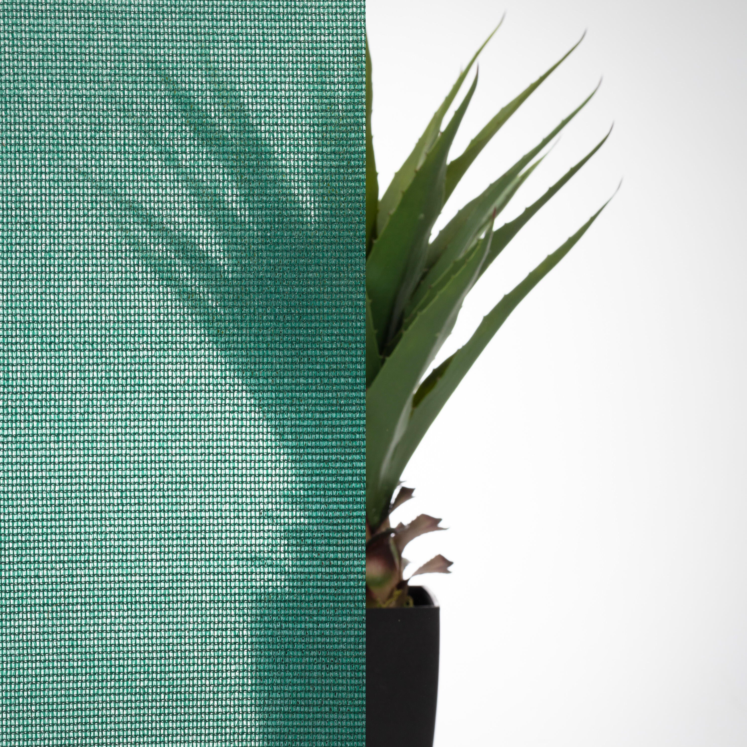 Rete ombreggiante in Polietilene alta densità NATERIAL L 10 x H 1.5 m verde - 7