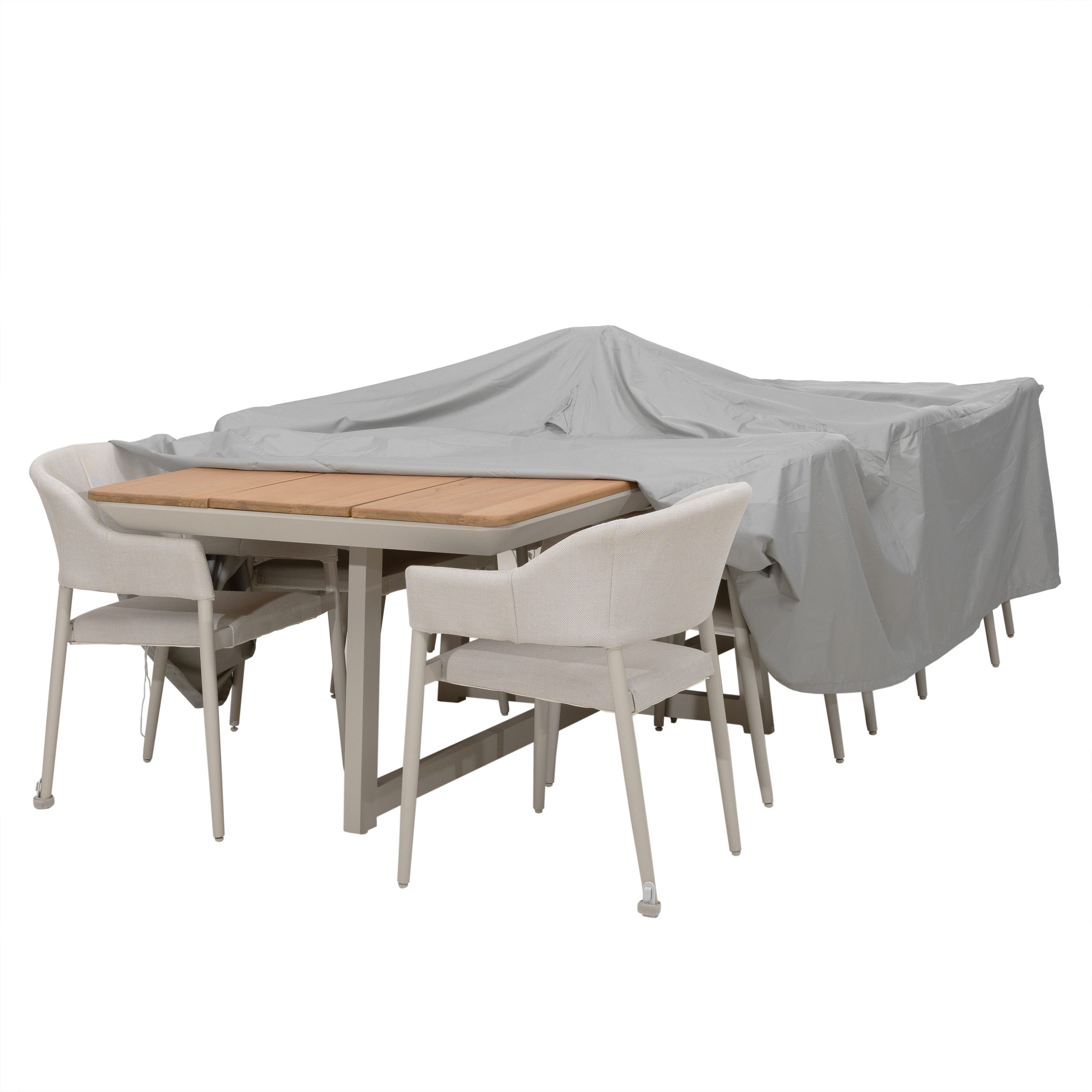 Copertura Per Mobili Da Giardino VOUNOT® Impermeabile Anti-UV - Telo Protettivo Per Tavoli, Divani Con Aria | 135x135x73cm - Foto 11