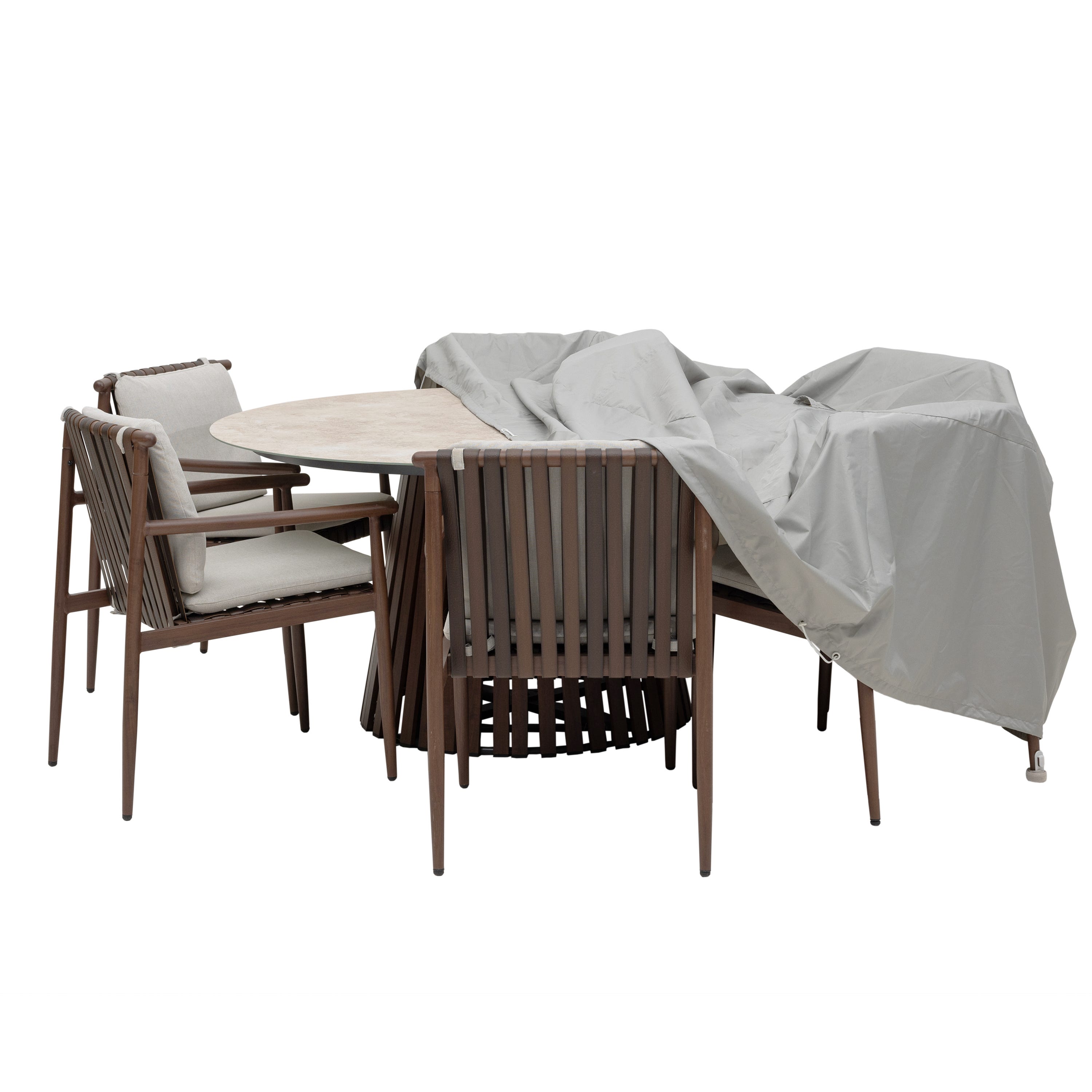 Copertura Per Mobili Da Giardino, Copertura Protettiva Cappuccio Traspirante Mobili Per Sedersi Mobili Da Giardino Tavoli Da Giardino E Set Di Mobili 270 23241069 - Foto 3