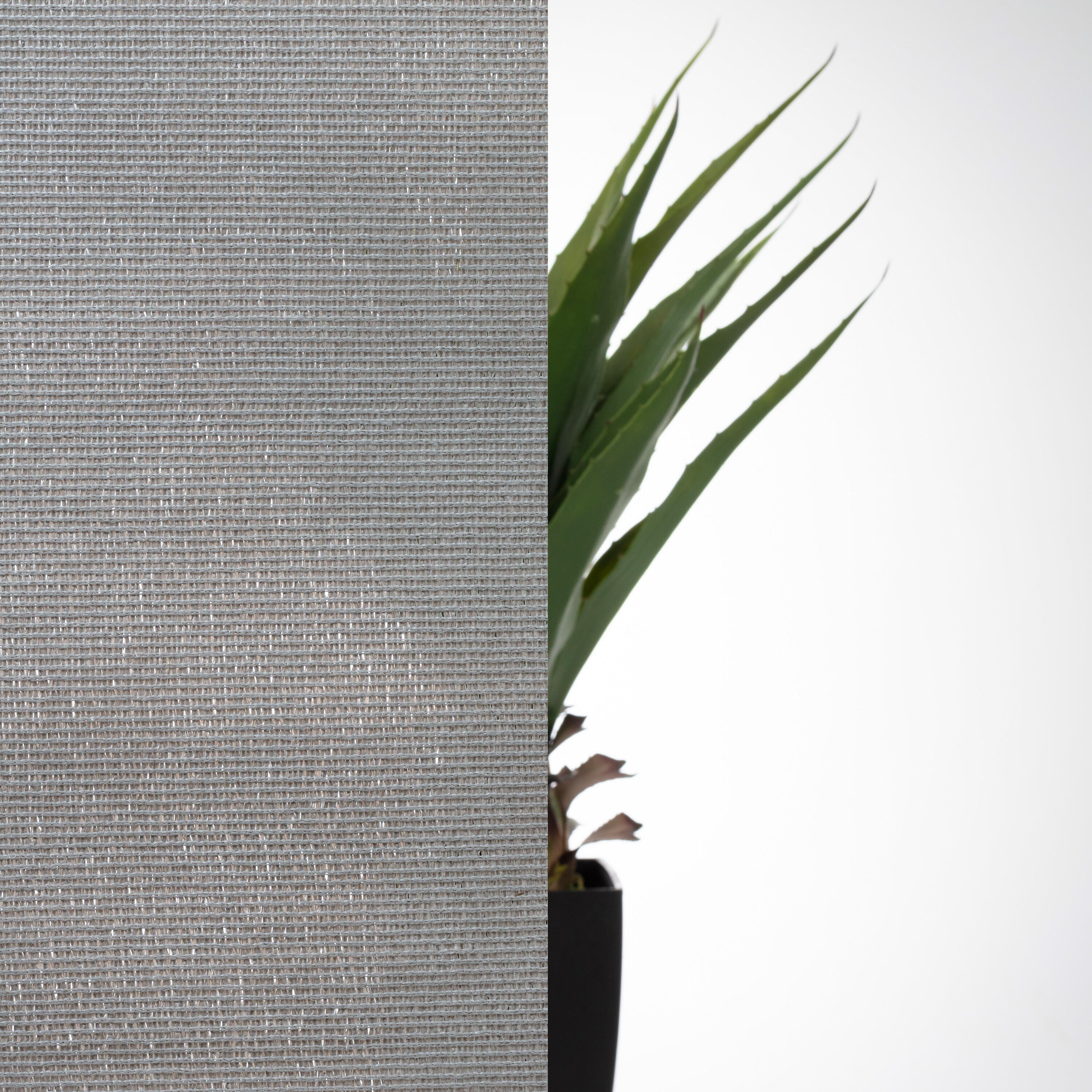 Brise-vue gris clair, H.1.5 x L.10 m, Occultation élevée, NATERIAL - 3