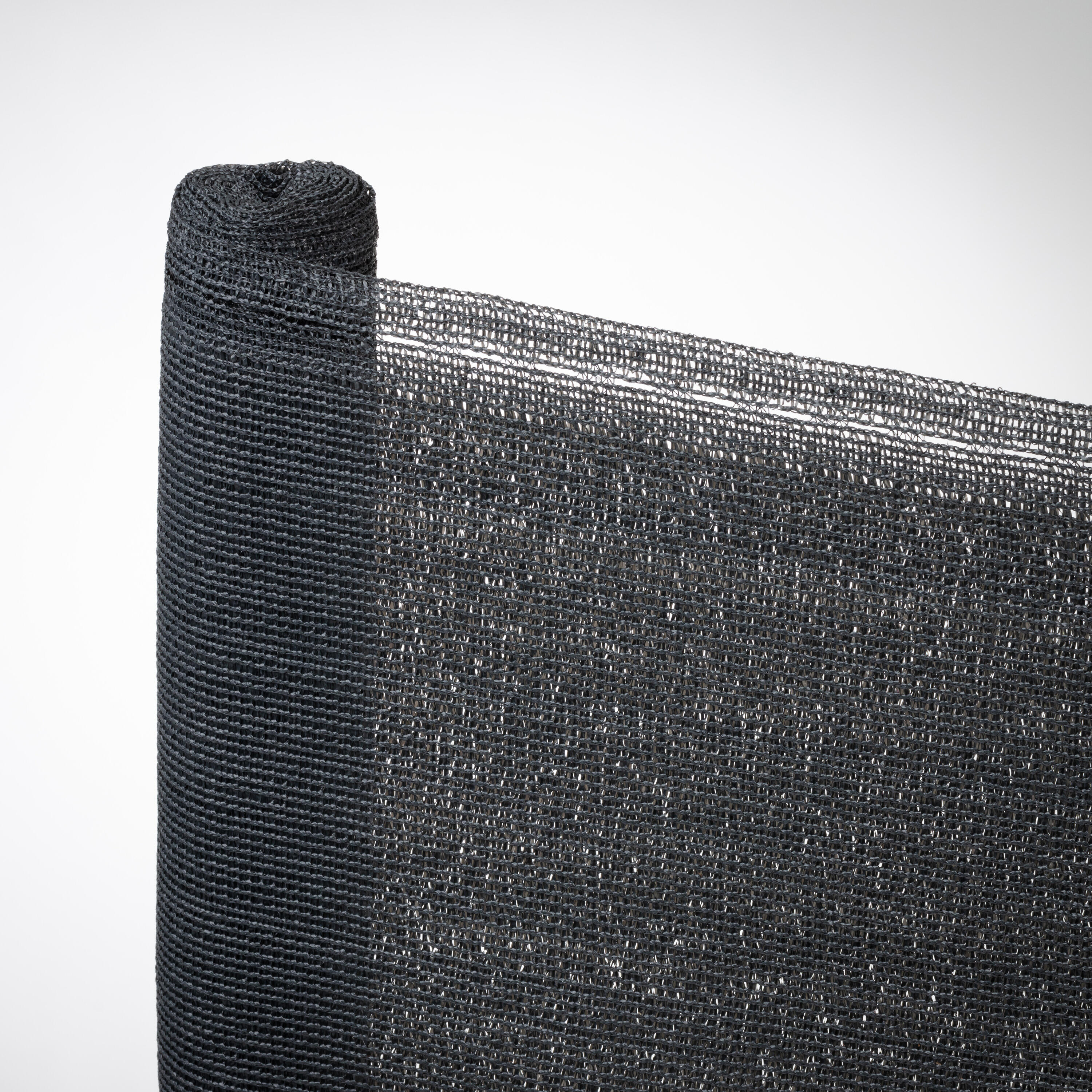 Brise-vue anthracite, H.2 x L.10 m, Occultation élevée, NATERIAL - 2