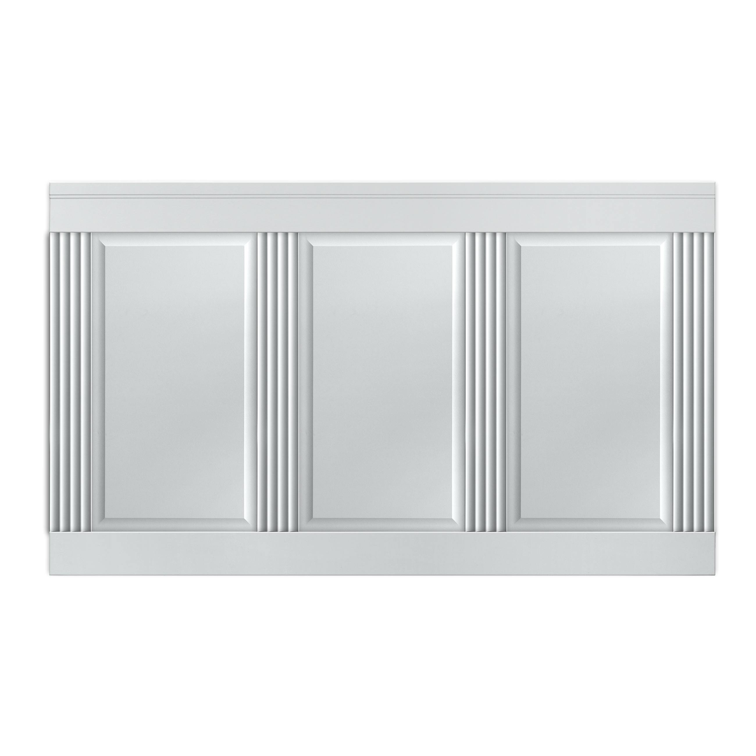 Boazeria angielska MDF biała wytłoczka duża Fllow - 9