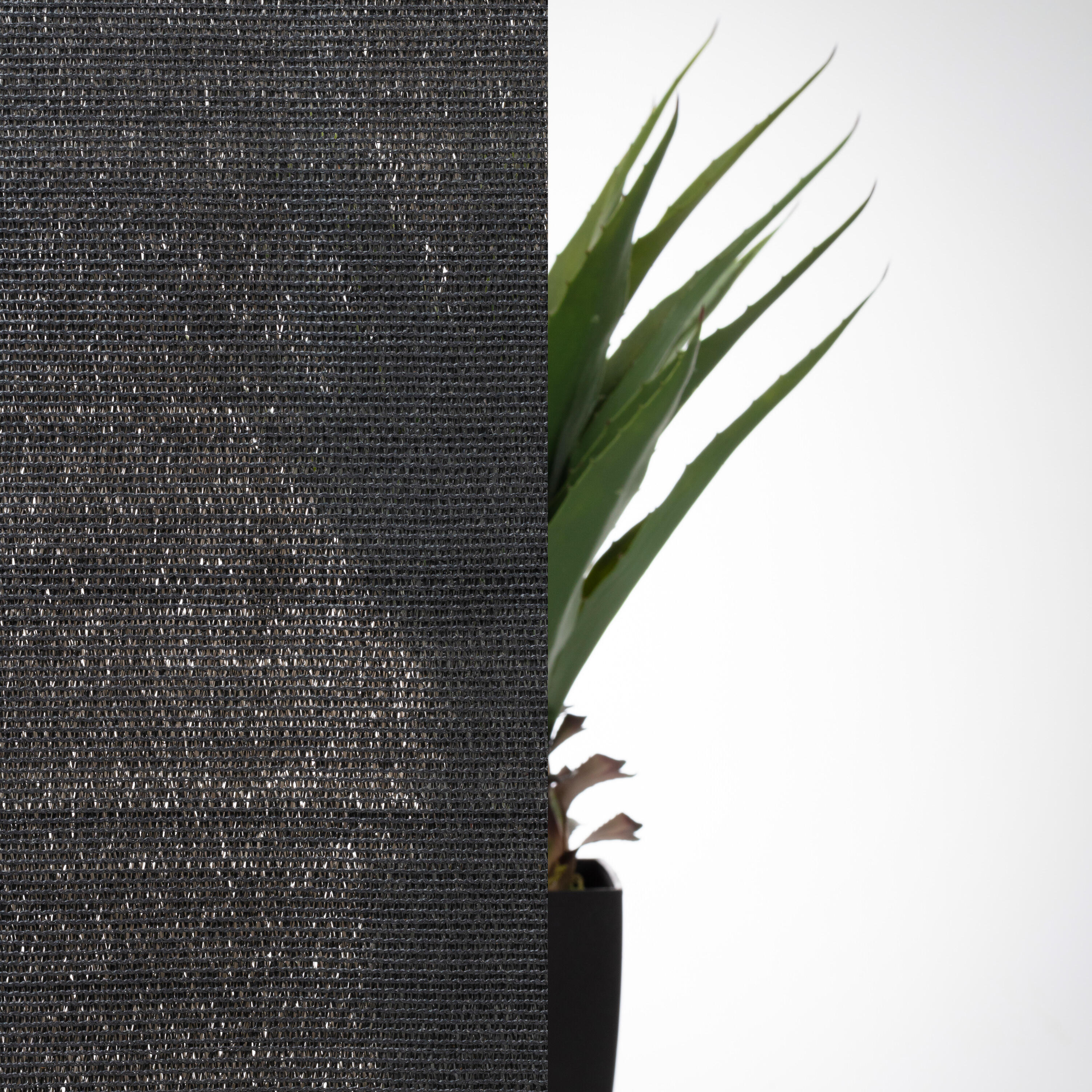 Brise-vue anthracite, H.2 x L.10 m, Occultation élevée, NATERIAL - 3