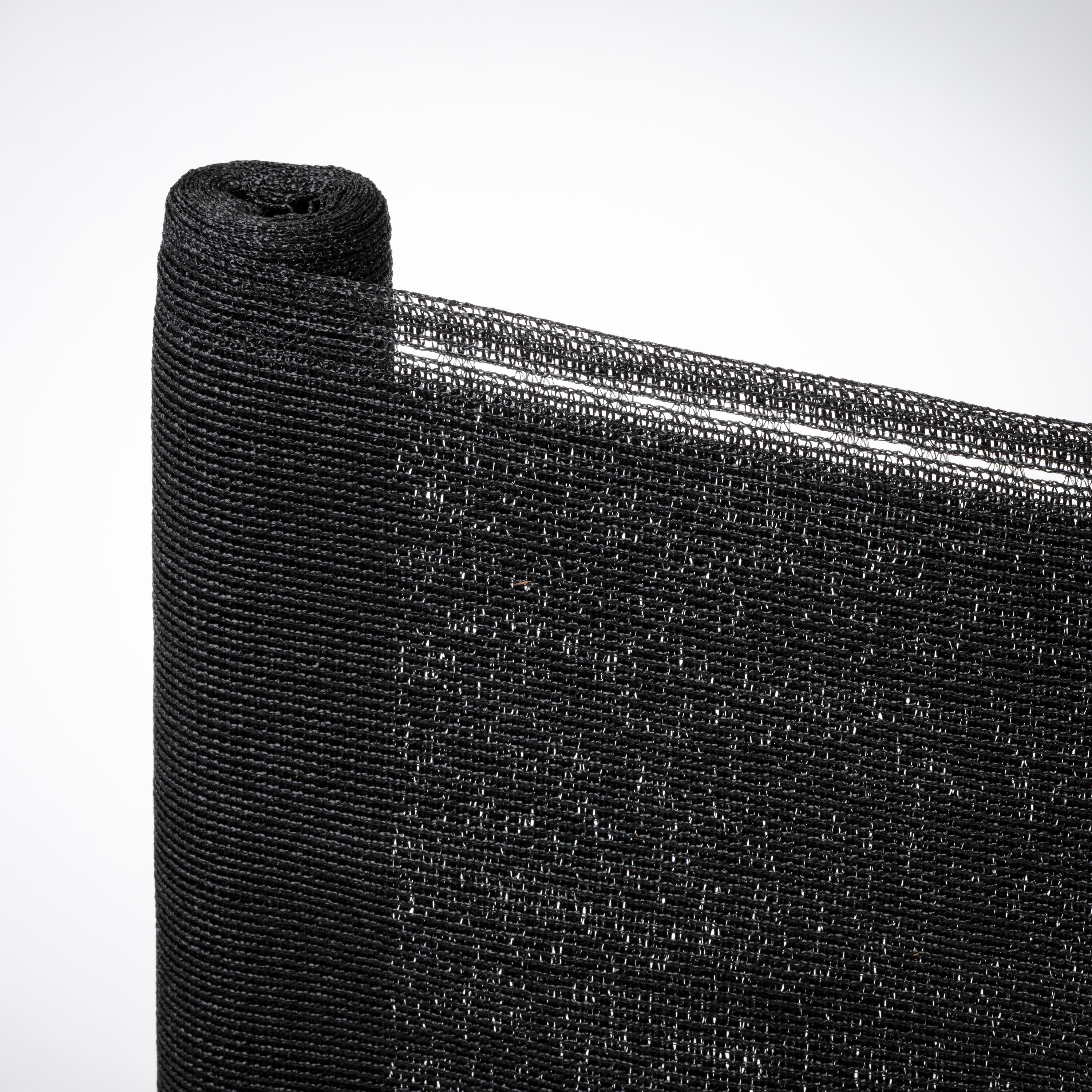 Brise-vue noir, H.1 x L.3 m, Occultation élevée, NATERIAL - 2