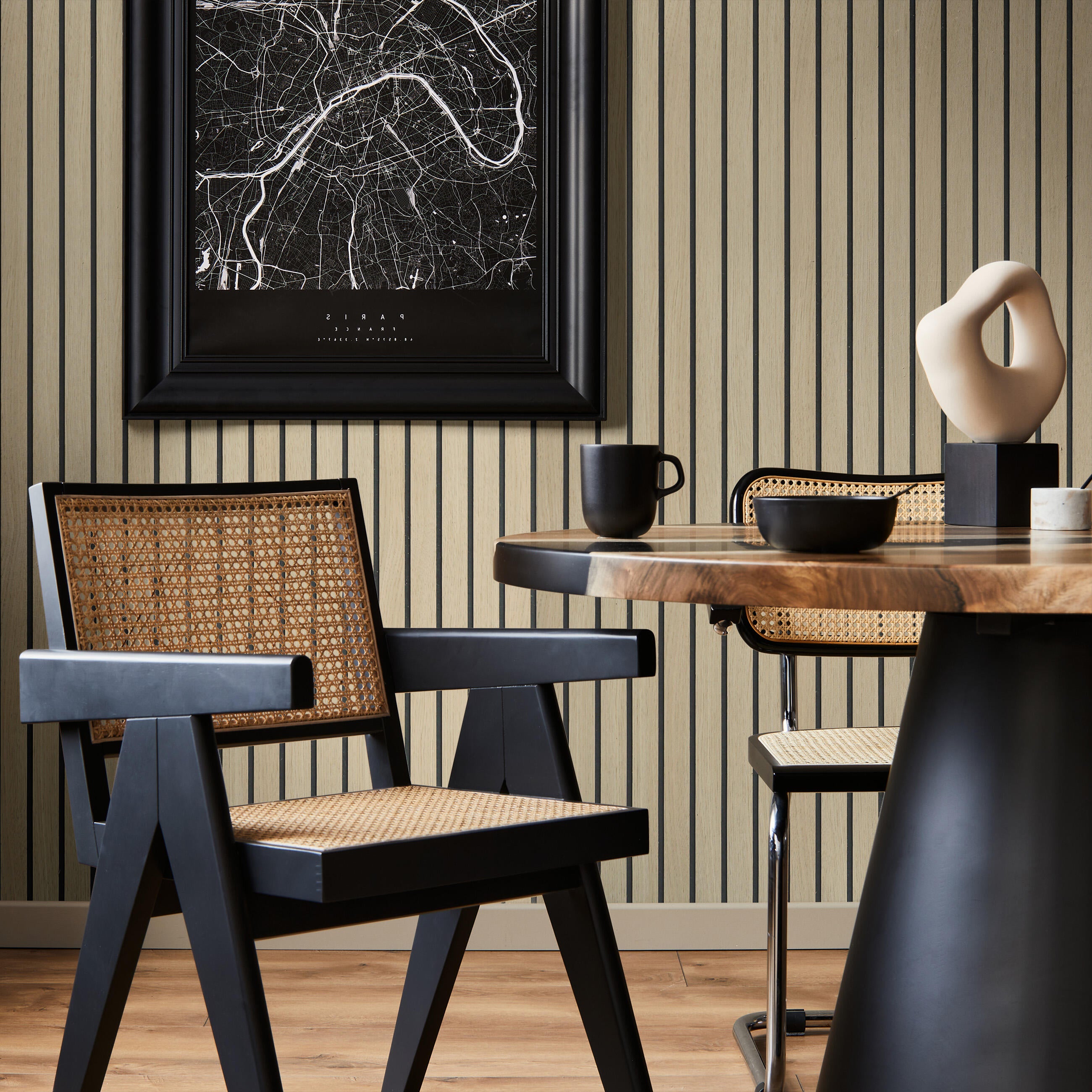 Panel ścienny frezowany Connect Narrow Dąb 60x120 cm - 2