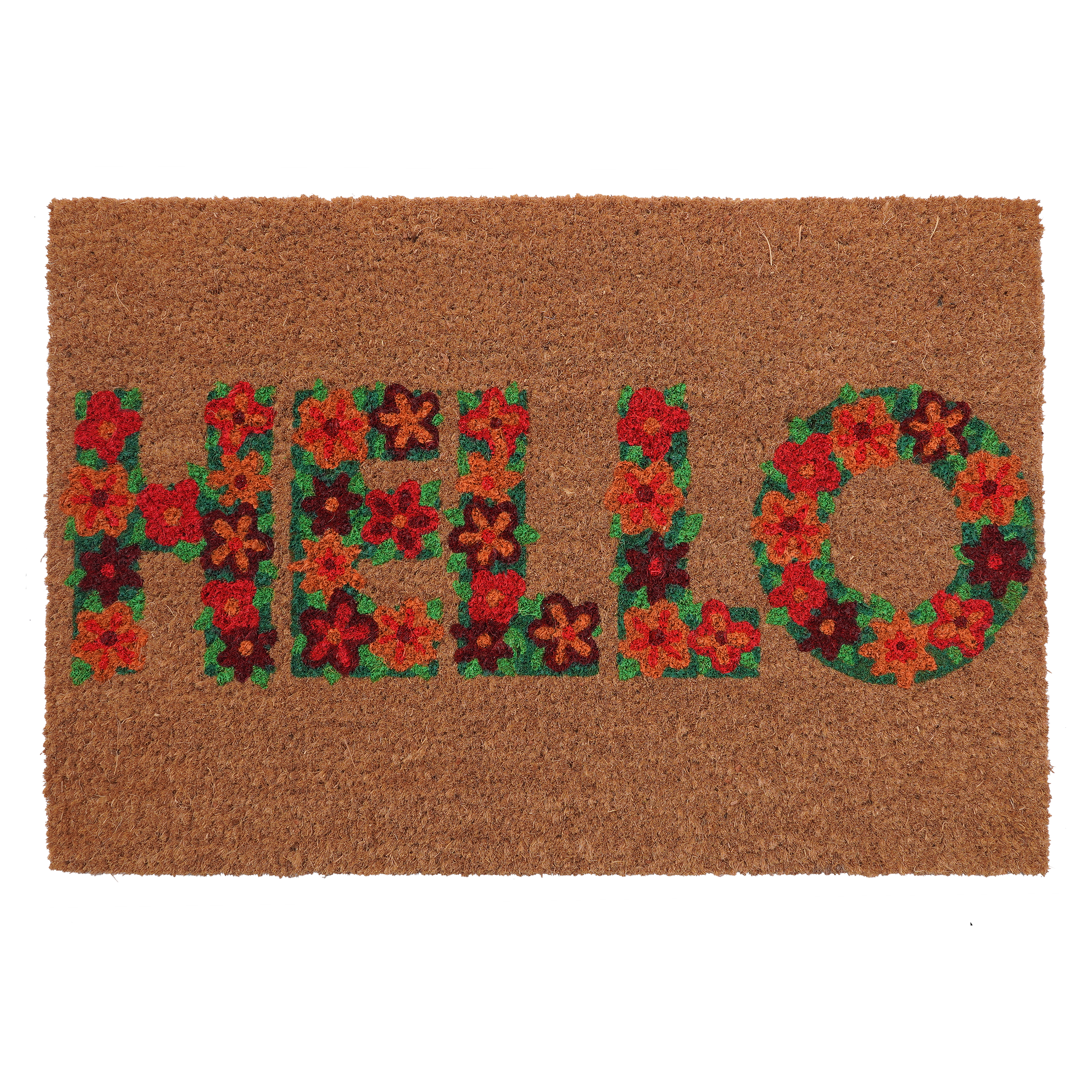 Wycieraczka Fausto Hello kokos 60 x 40 cm Inspire