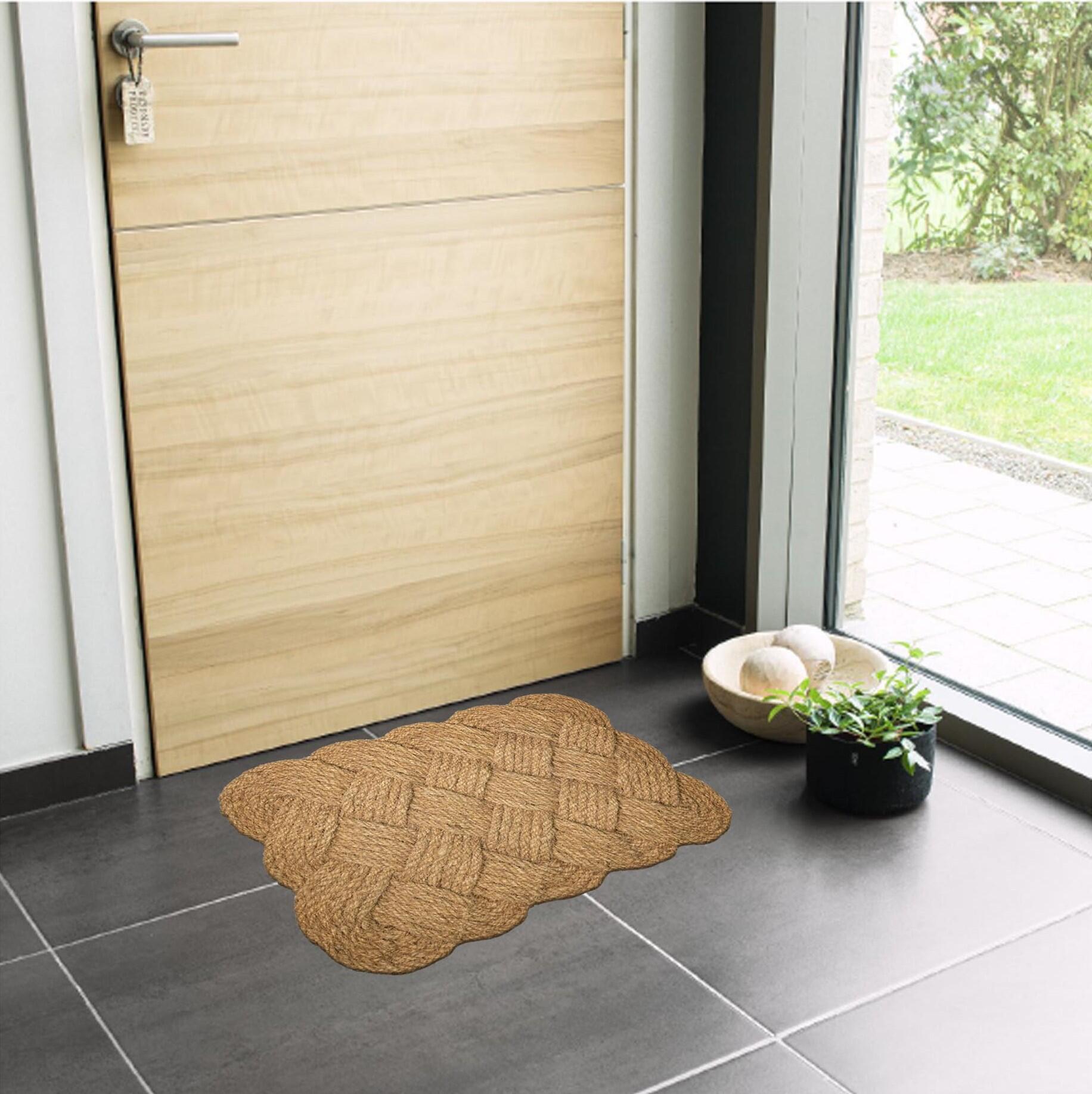 Tapis coco Tresse arvid INSPIRE l.40 cm x L.60 cm - 2