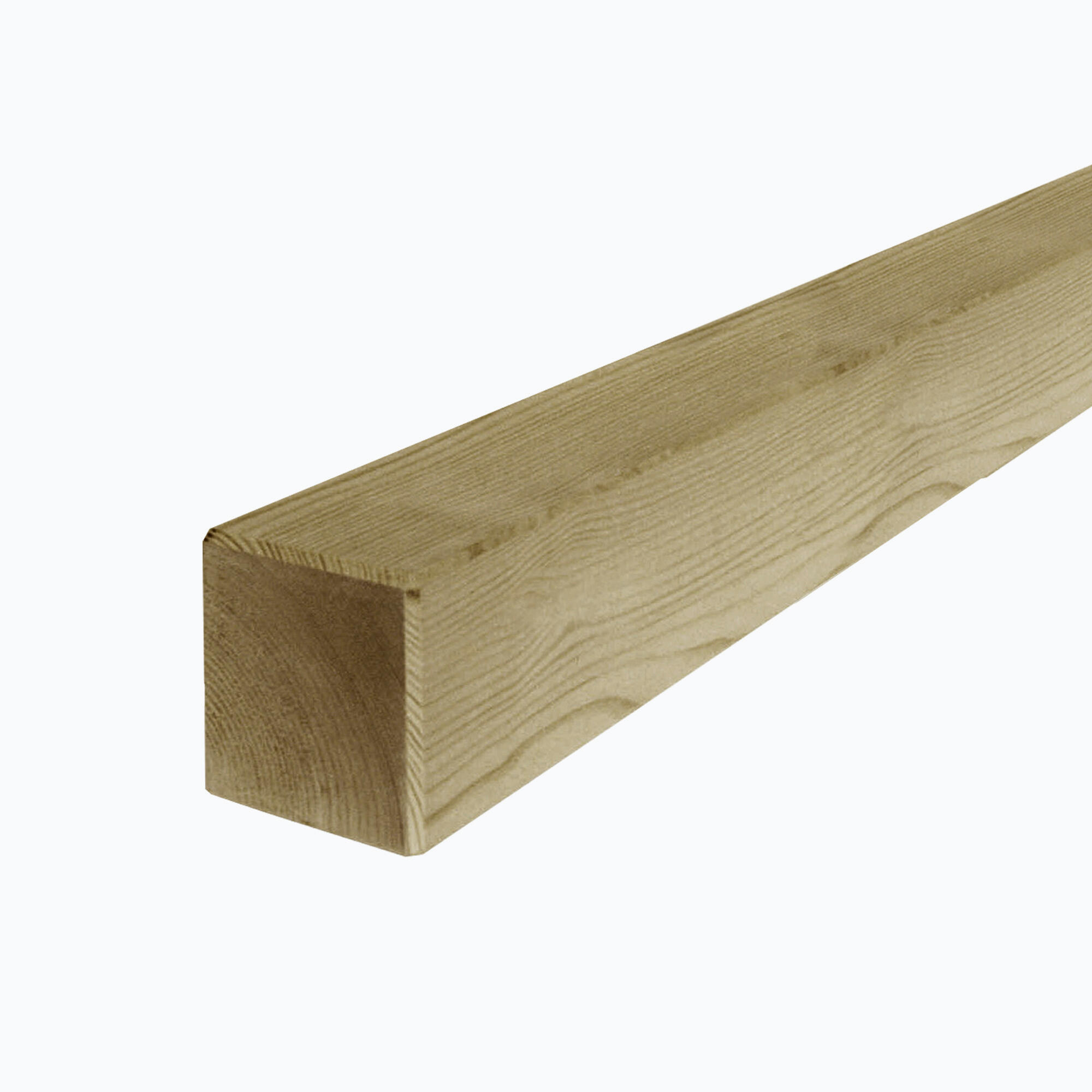 Poste de madera maciza tratado autoclave de  9x9x240 cm para pérgola - 3